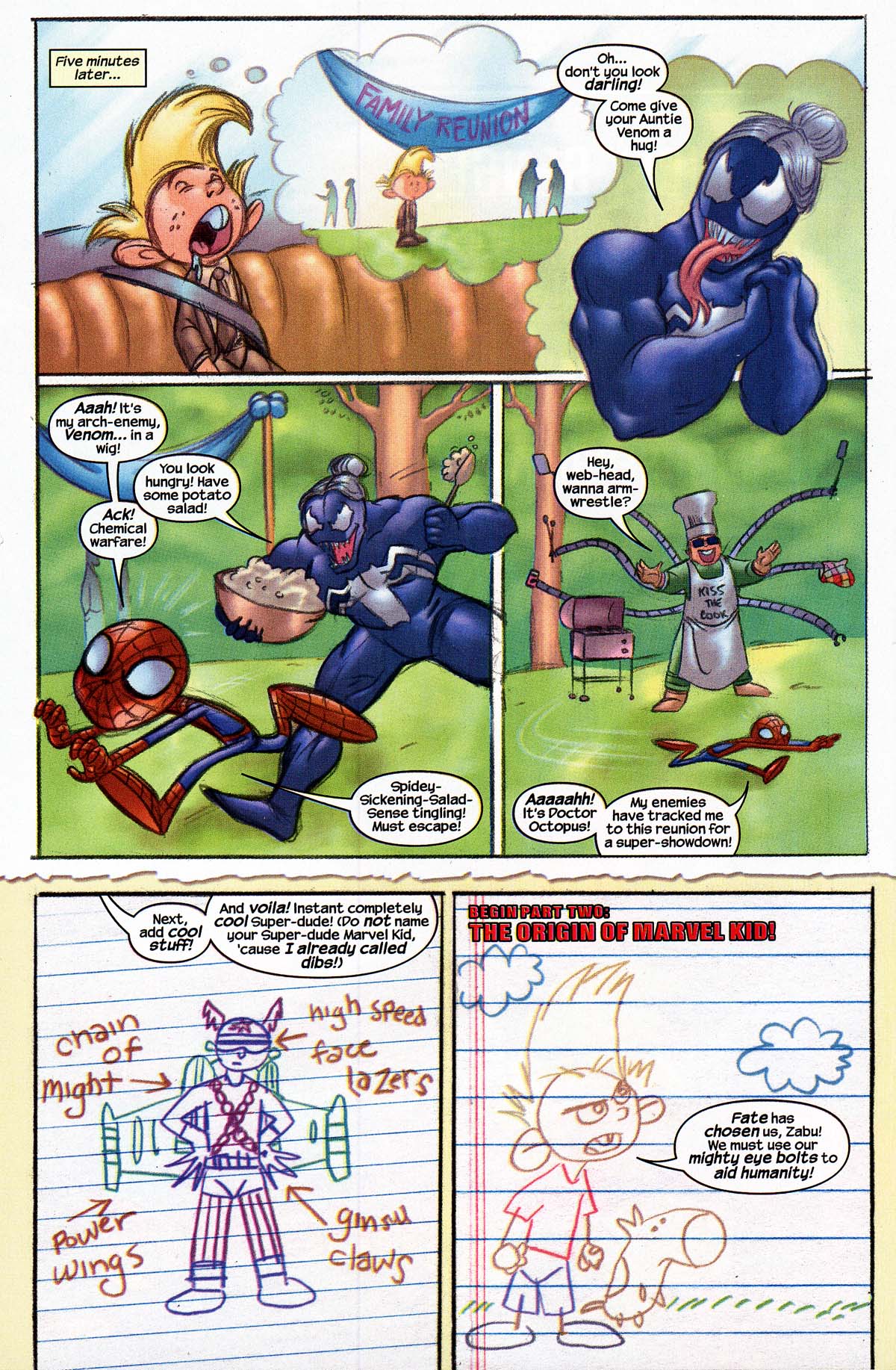Read online Marvelous Adventures of Gus Beezer comic -  Issue # Spider-Man - 15
