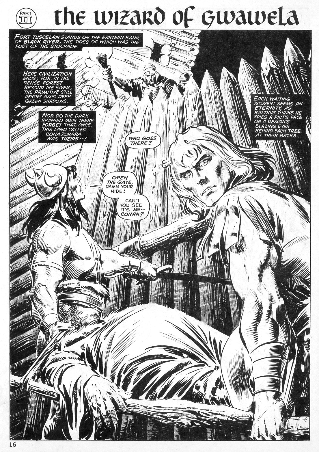Read online The Savage Sword Of Conan comic -  Issue #26 - 16