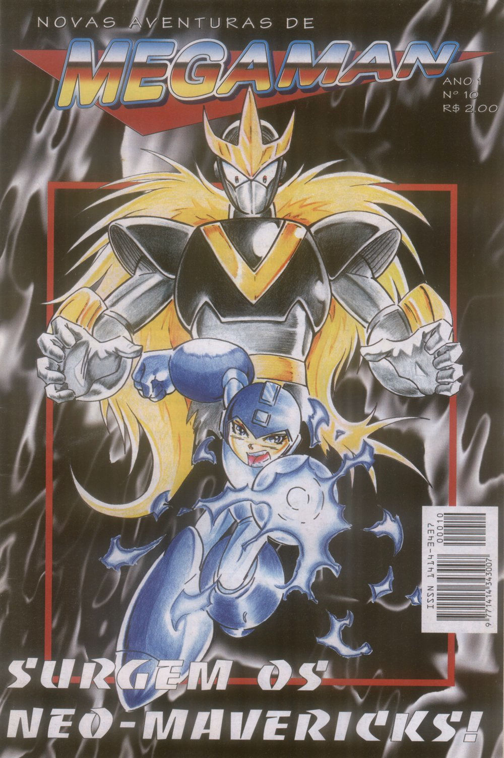 Read online Novas Aventuras de Megaman comic -  Issue #10 - 1