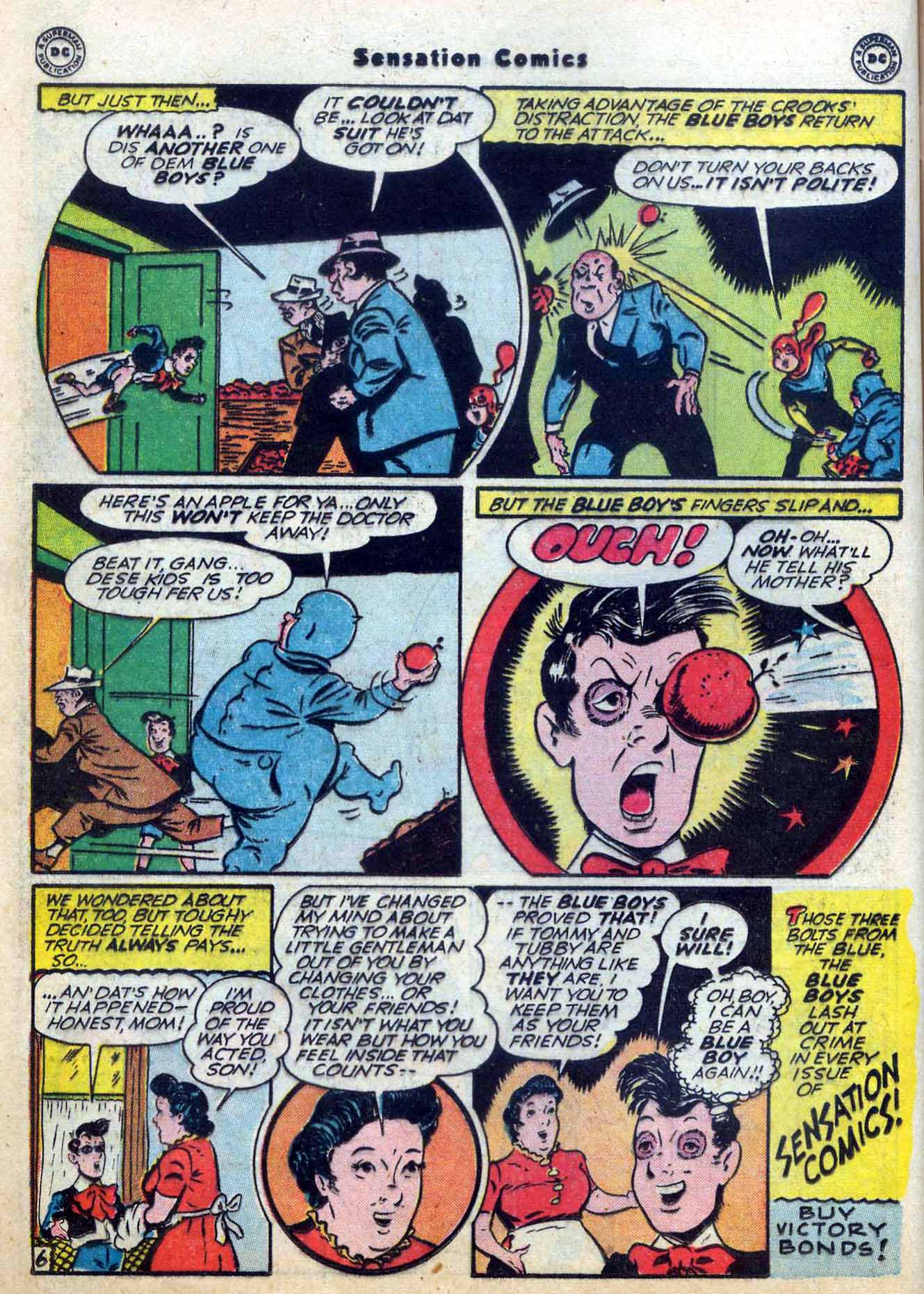 Read online Sensation (Mystery) Comics comic -  Issue #59 - 22