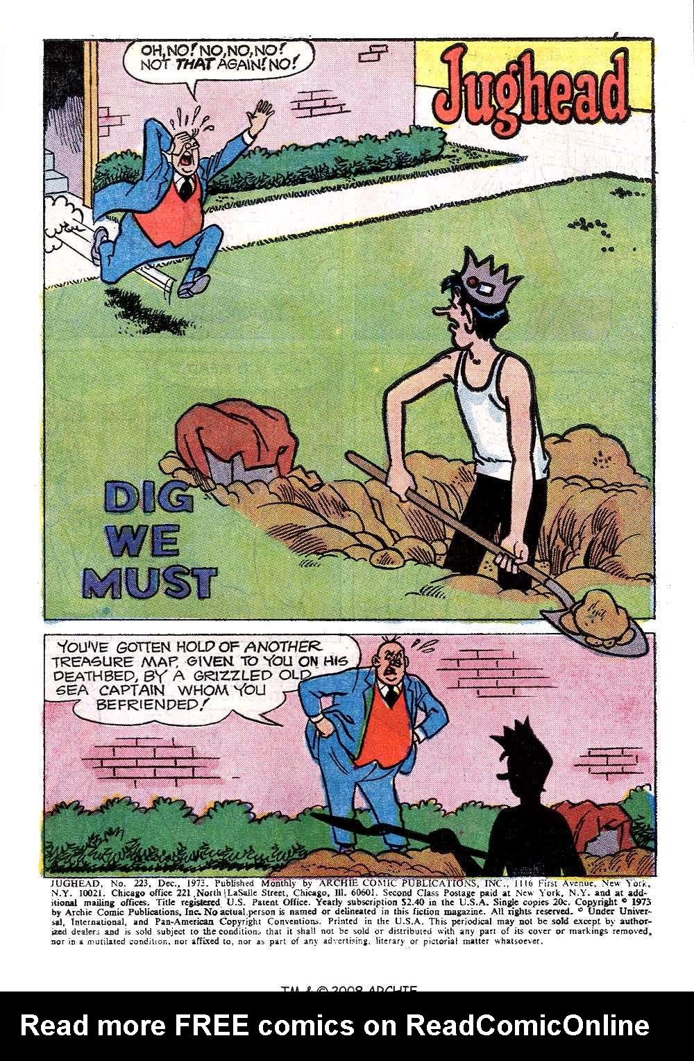 Read online Jughead (1965) comic -  Issue #223 - 3