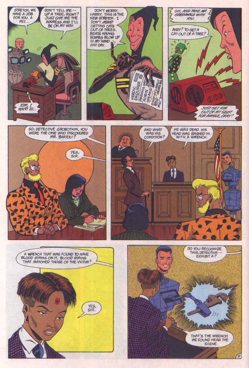 Read online Hero Hotline comic -  Issue #5 - 9