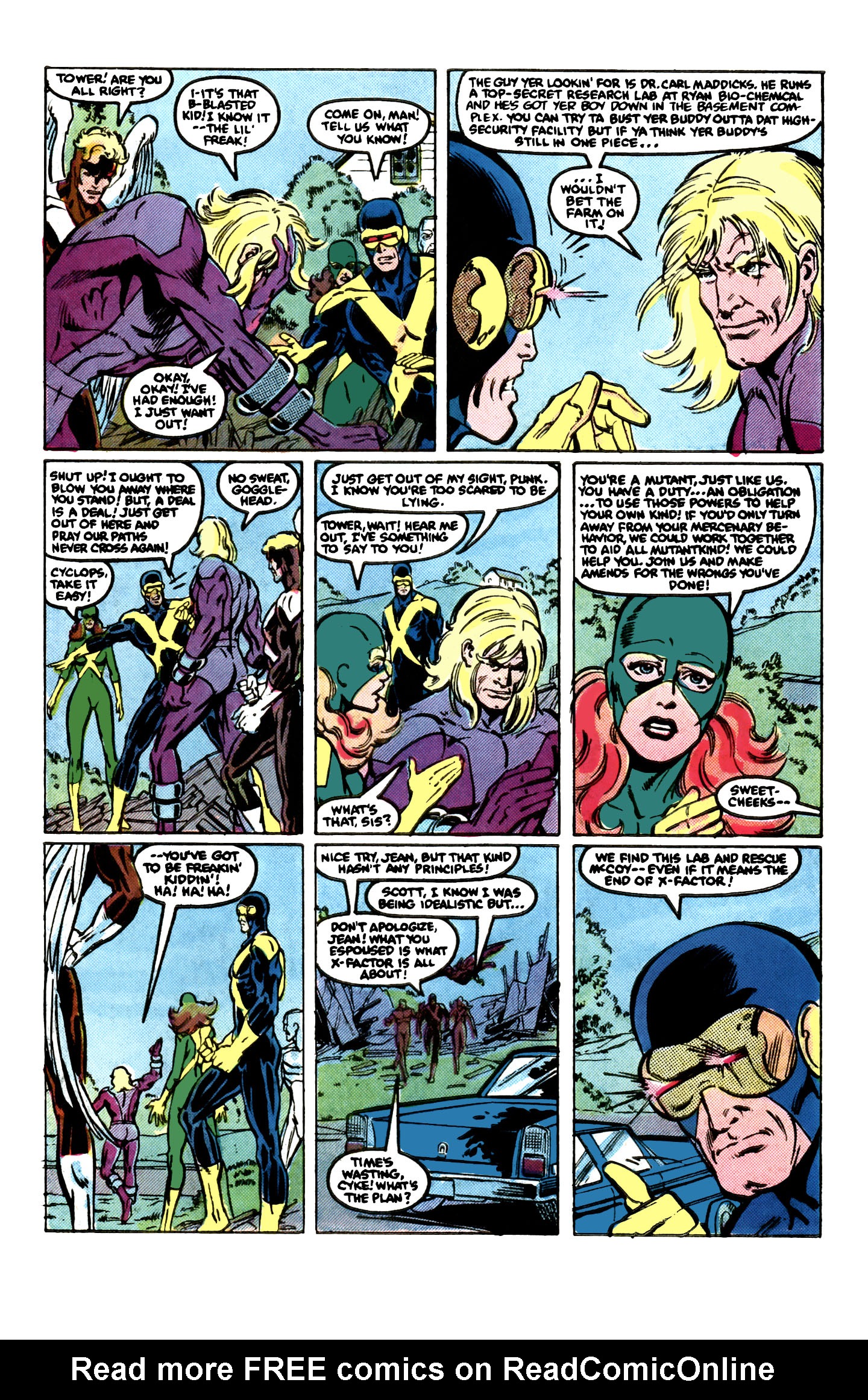 Read online X-Factor (1986) comic -  Issue #3 - 7