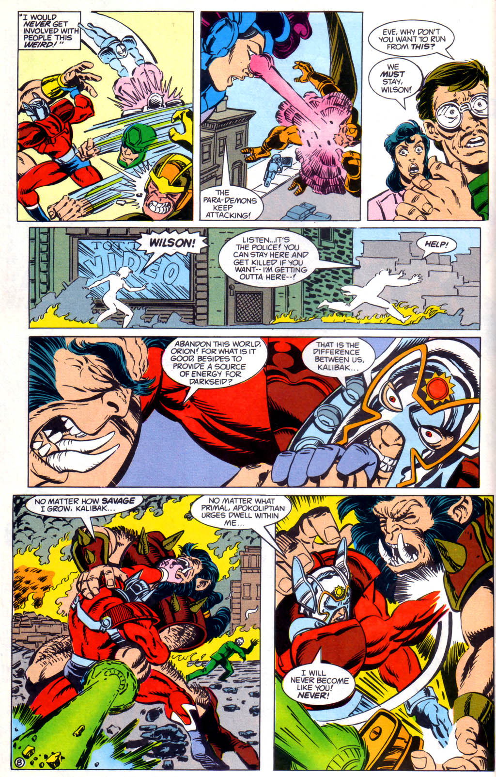 Read online The New Gods (1989) comic -  Issue #1 - 8