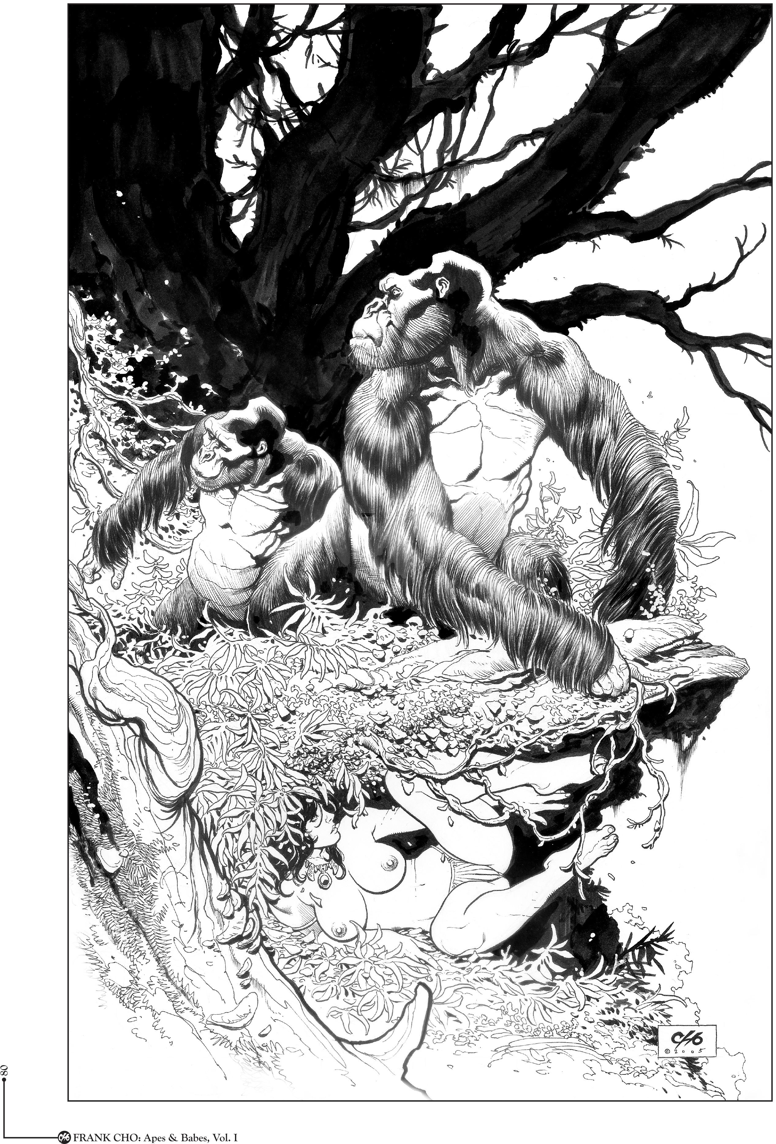 Read online Apes & Babes comic -  Issue #Apes & Babes TPB - 81