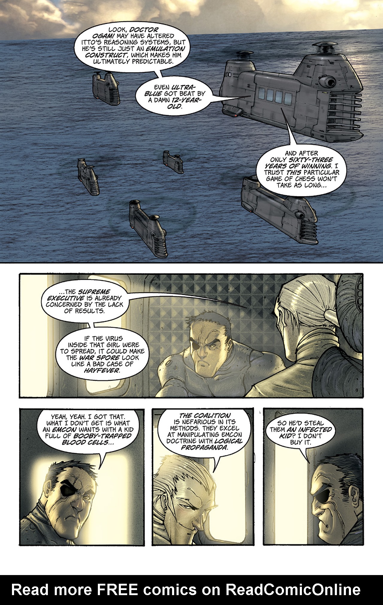 Read online Lone Wolf 2100 comic -  Issue # TPB 1 - 15