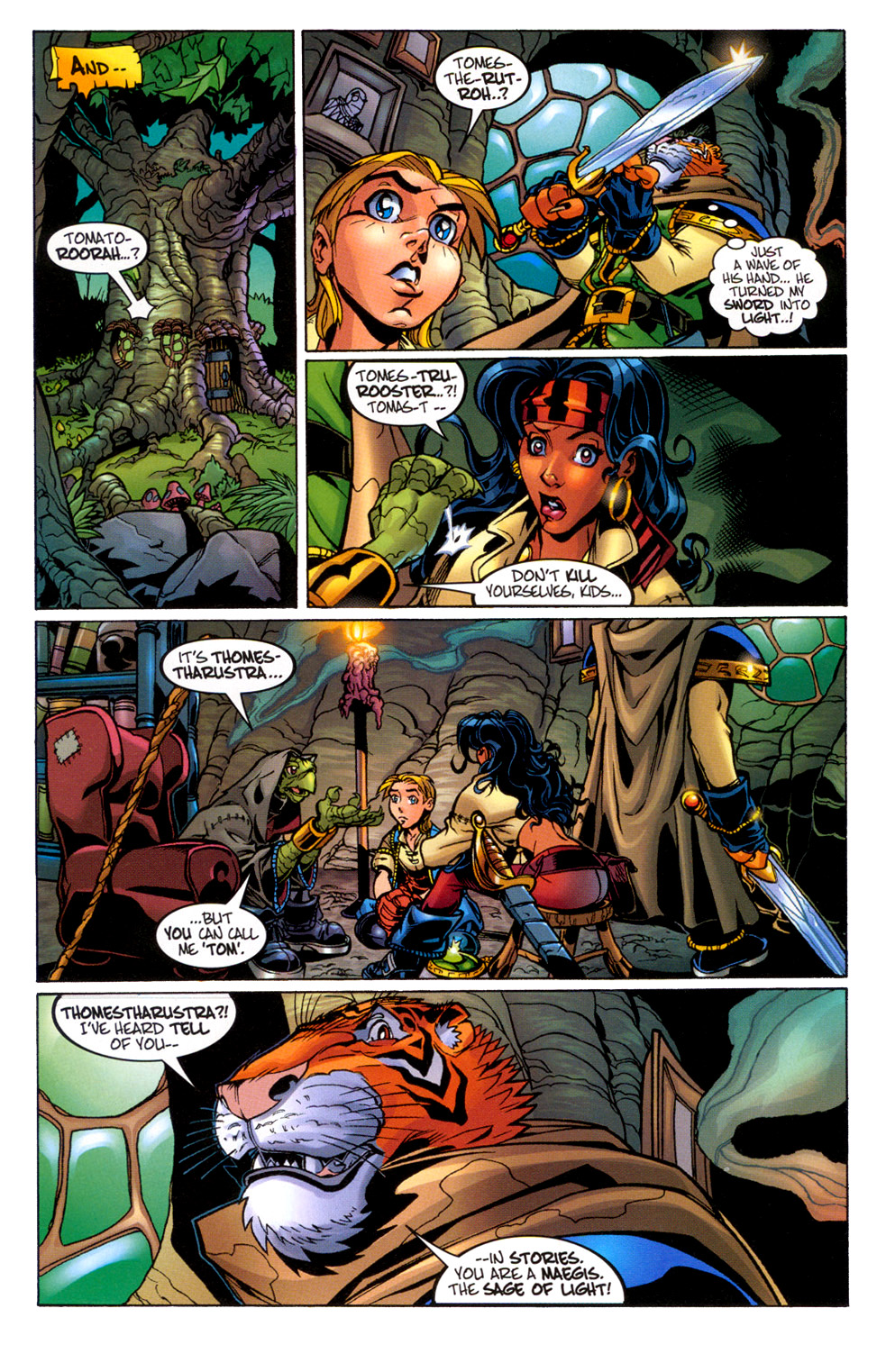 Read online Tellos (1999) comic -  Issue #2 - 22