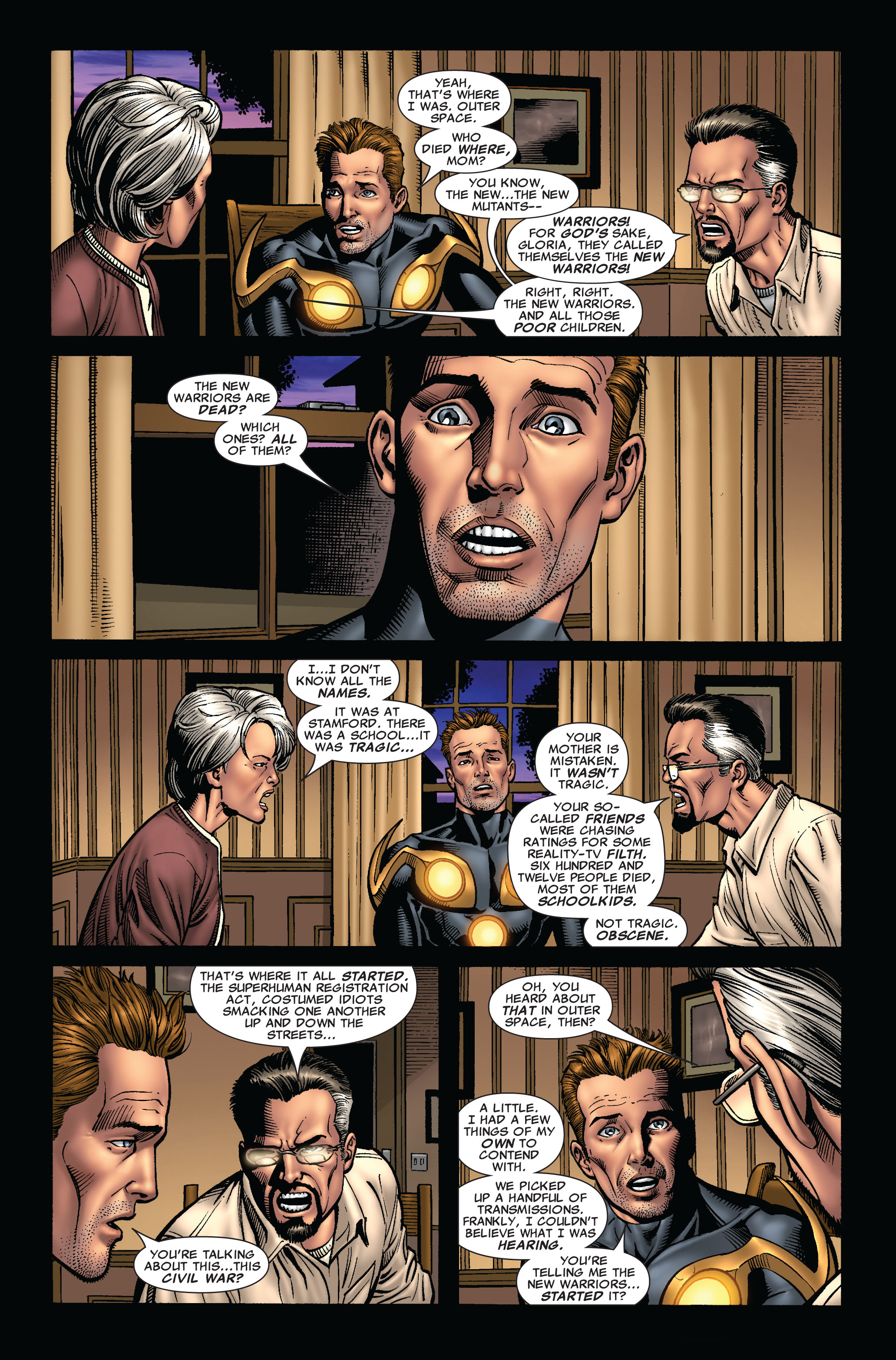 Read online Nova (2007) comic -  Issue # _TPB 1 (Part 1) - 32