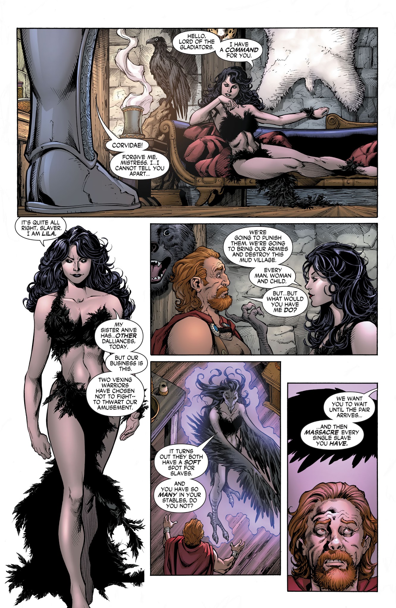 Read online Wonder Woman/Conan comic -  Issue #4 - 14