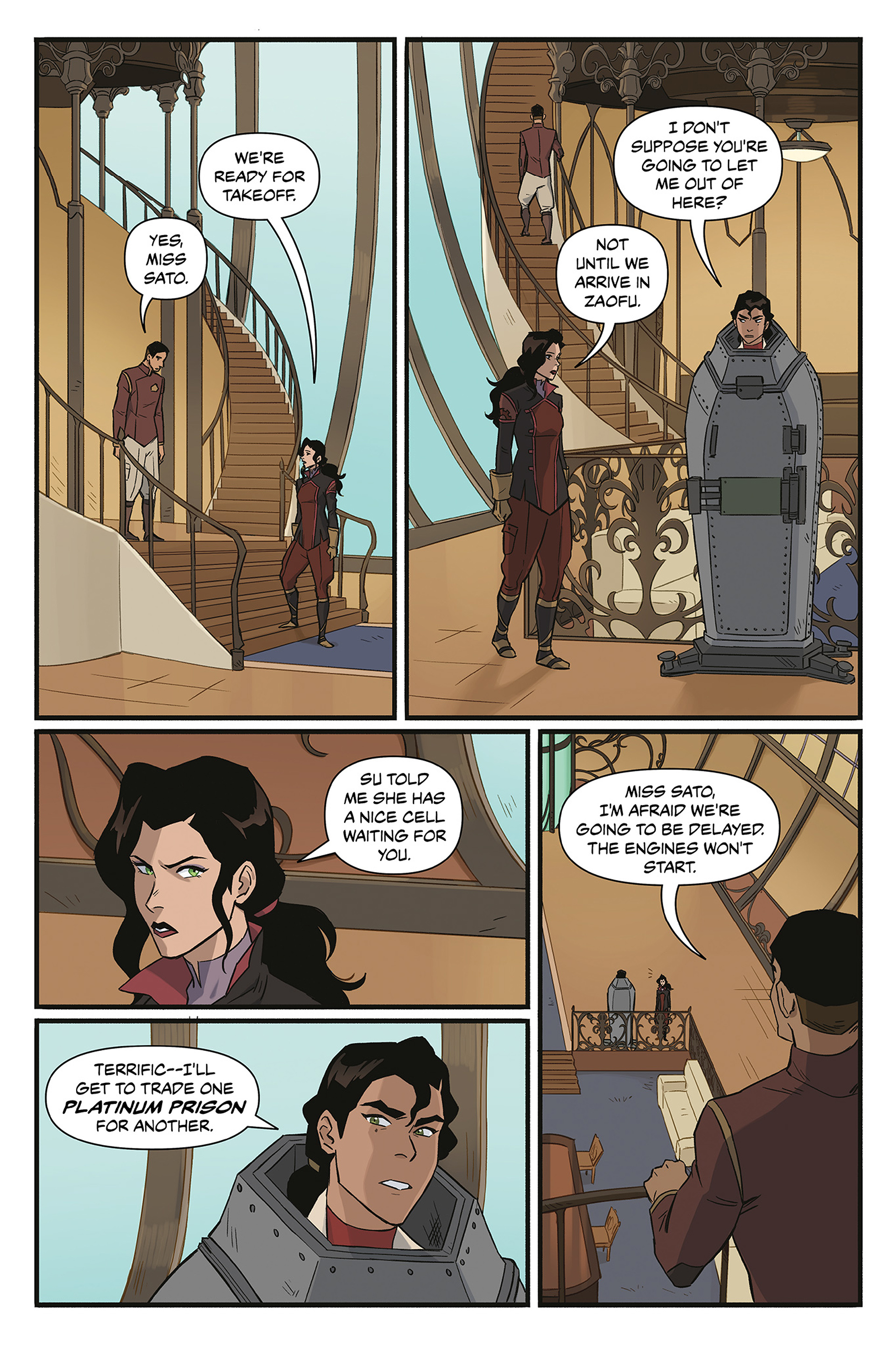 Read online The Legend of Korra: Ruins of the Empire Omnibus comic -  Issue # TPB (Part 1) - 81