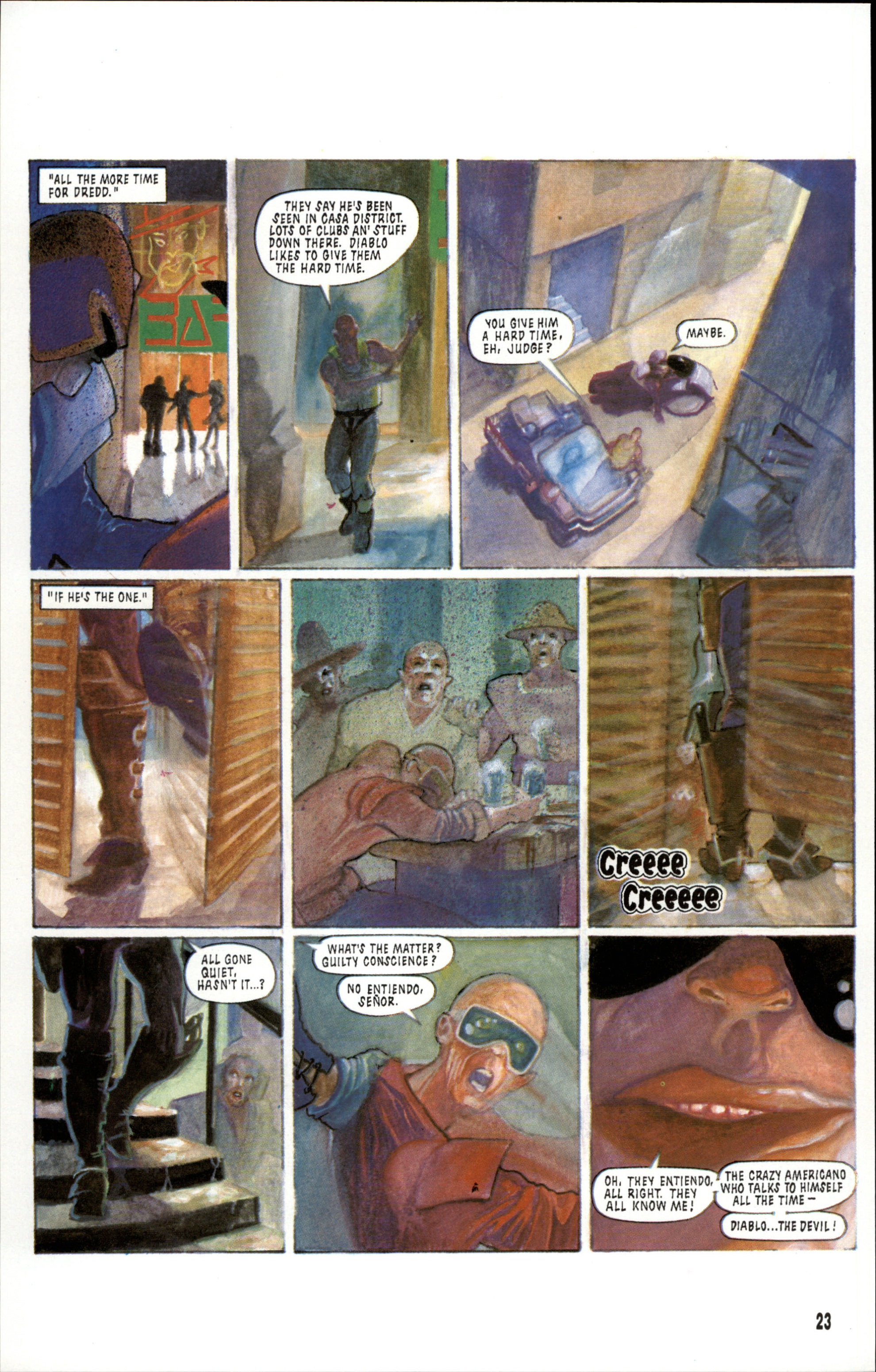 Read online Dredd Rules! comic -  Issue #7 - 25