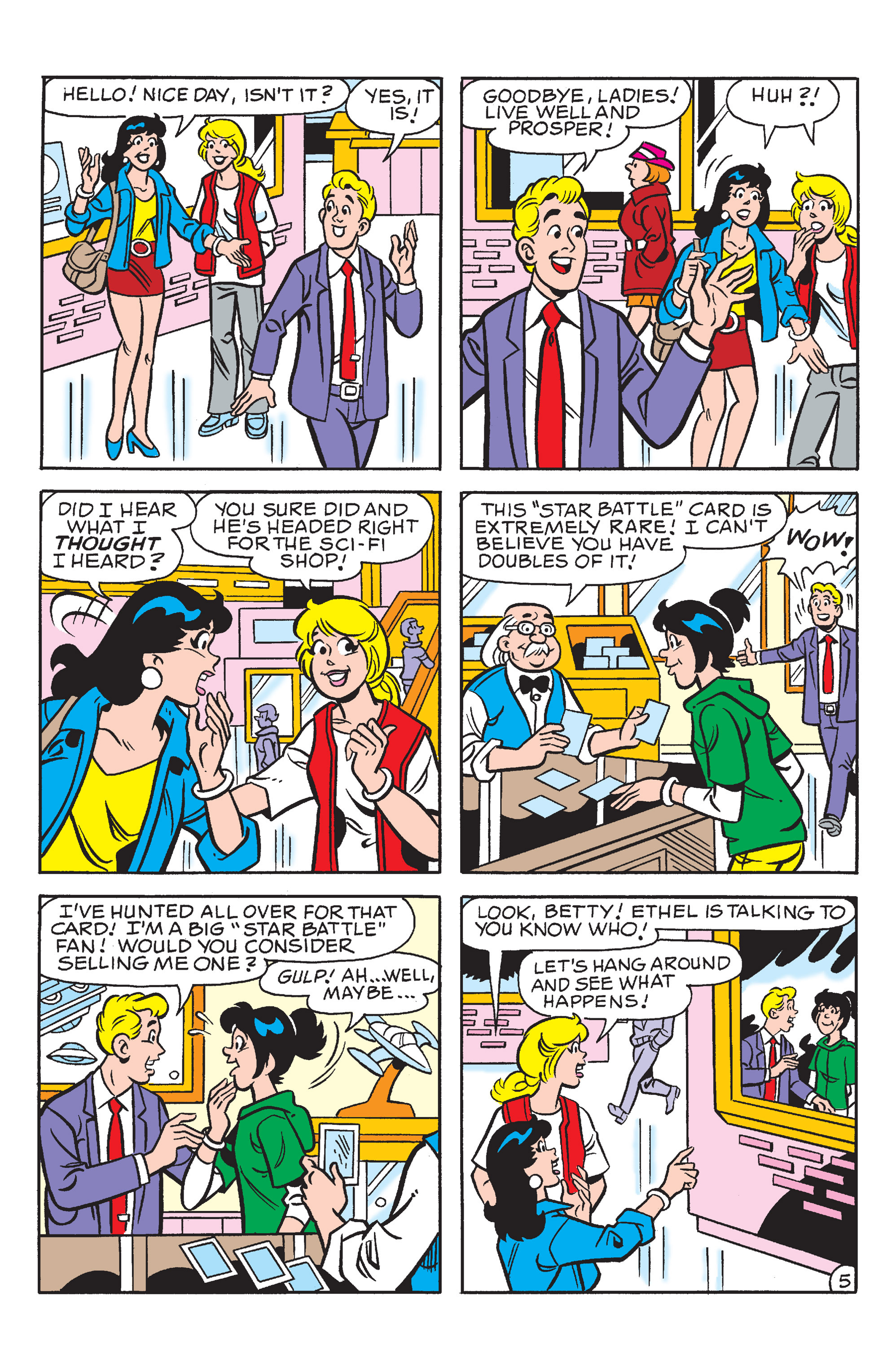 Read online Betty and Veronica: Mall Princesses comic -  Issue # TPB - 57