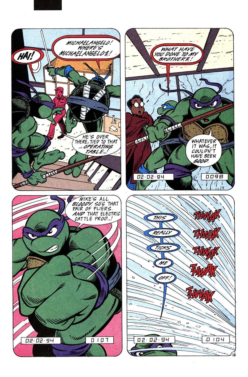Teenage Mutant Ninja Turtles Adventures (1989) issue 59 - Page 20