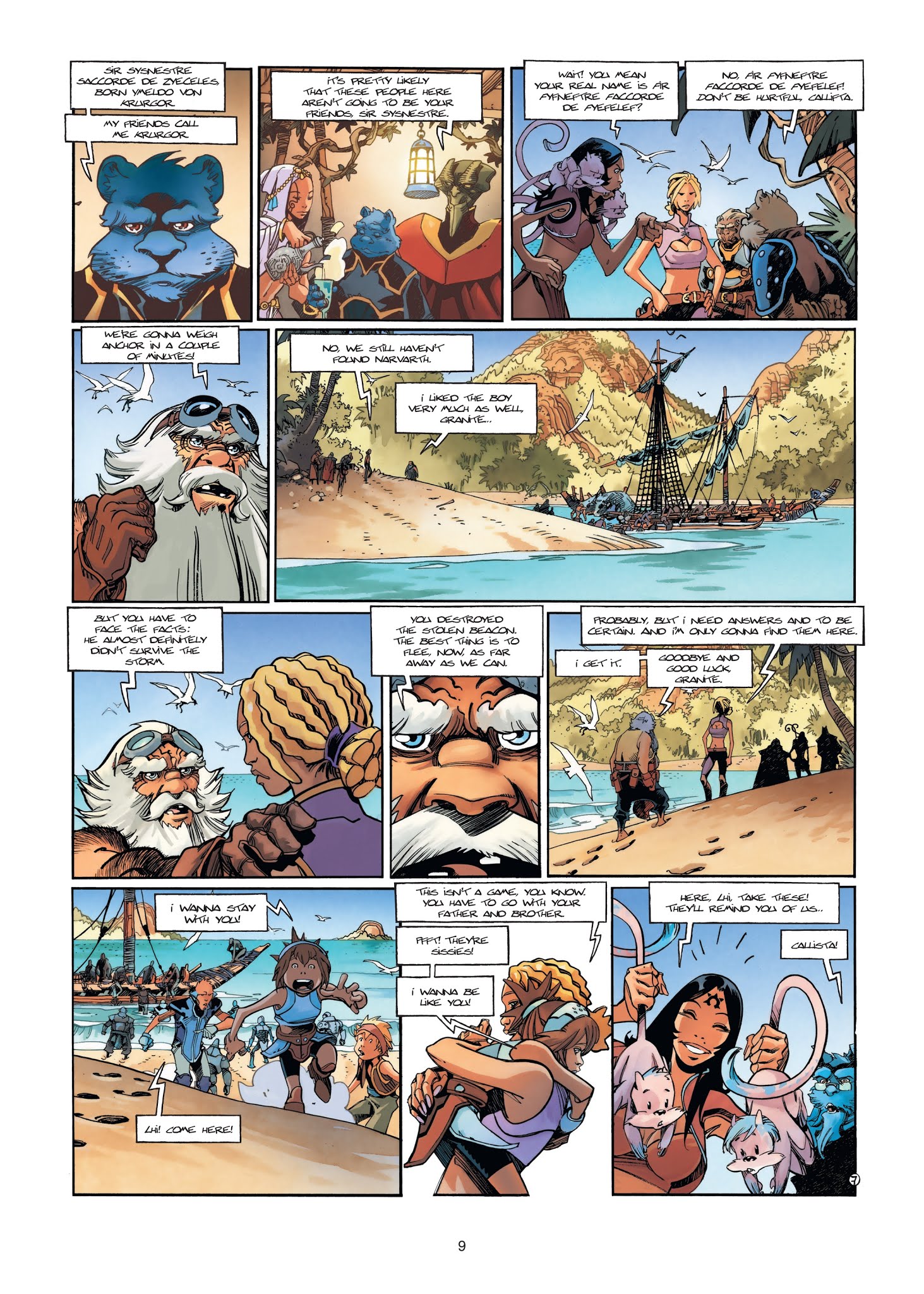 Read online Ythaq comic -  Issue #7 - 9