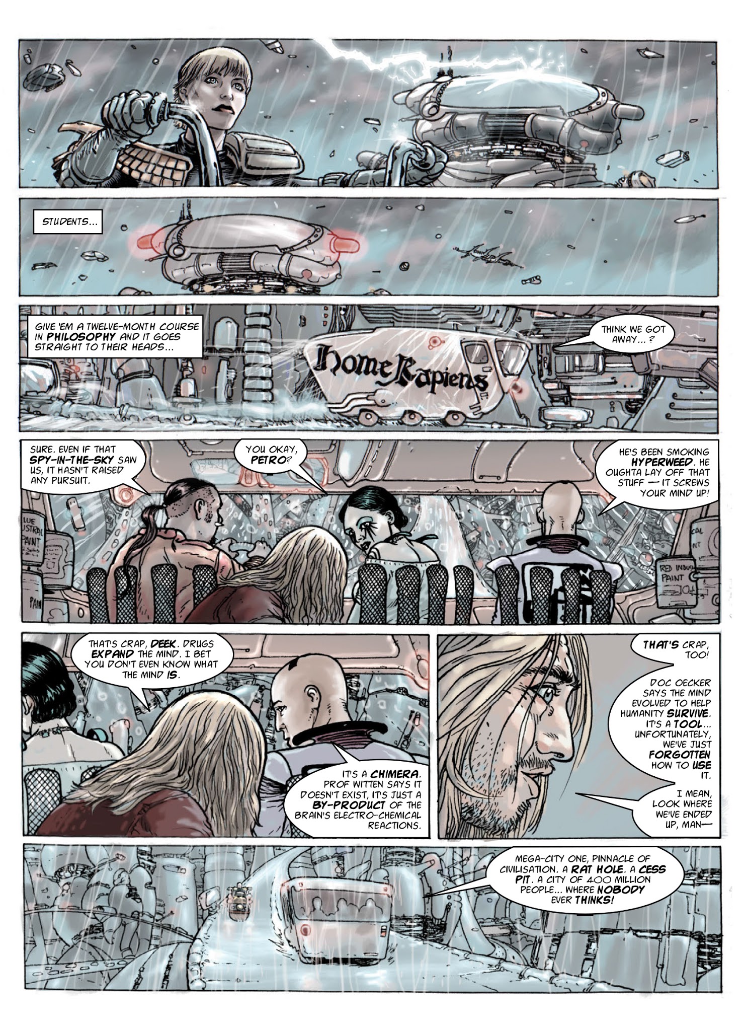 Read online Judge Anderson: The Psi Files comic -  Issue # TPB 5 - 37