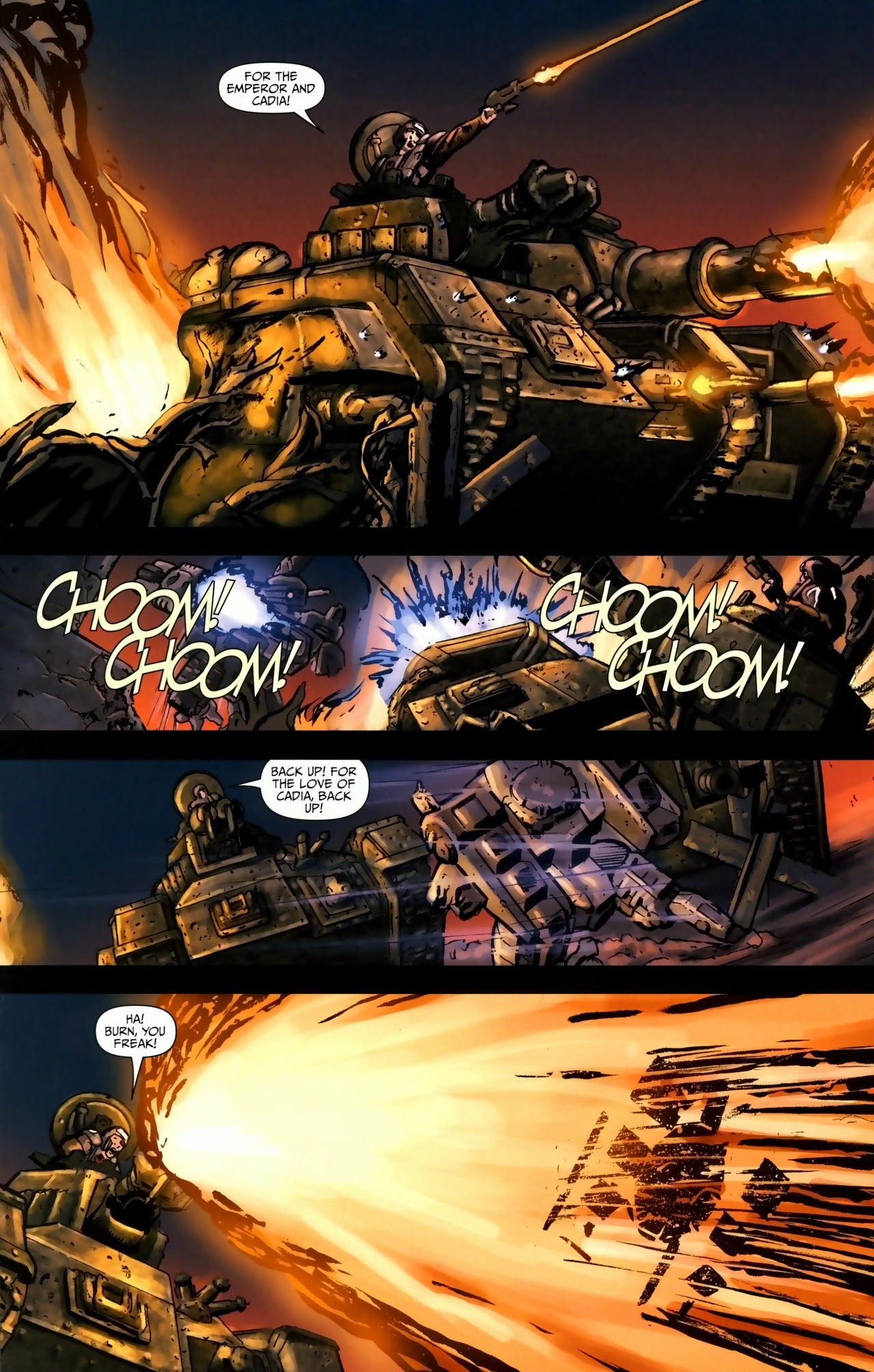 Read online Warhammer 40,000: Fire & Honour comic -  Issue #4 - 23