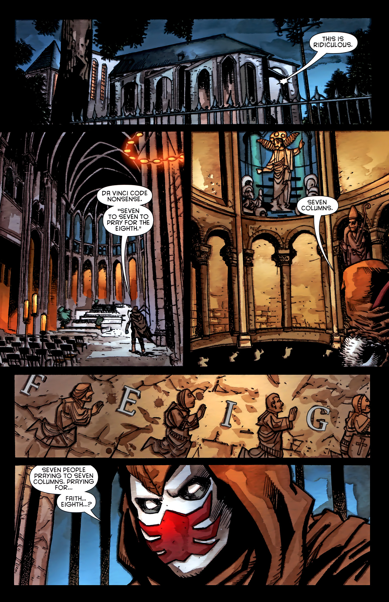 Read online Azrael (2009) comic -  Issue #8 - 9