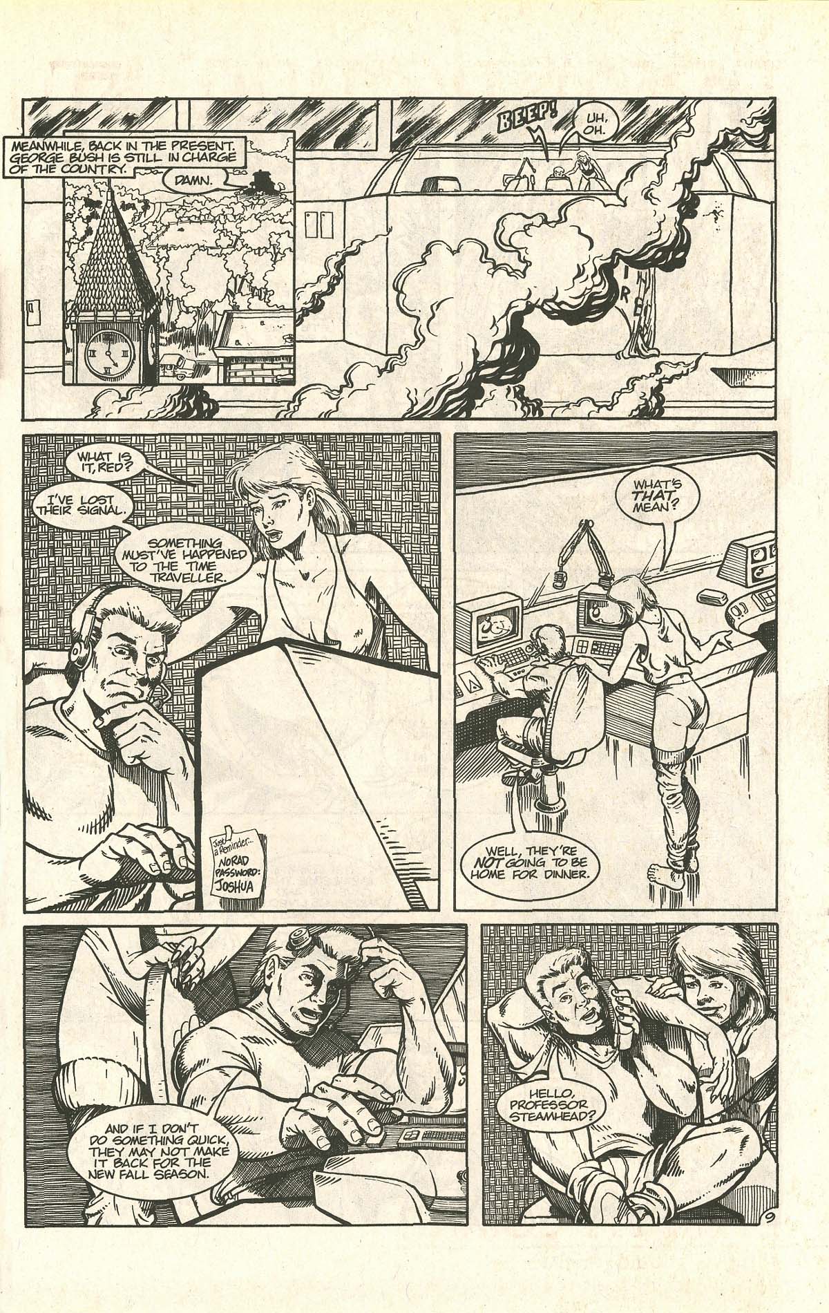 Read online Dinosaurs For Hire (1988) comic -  Issue #9 - 13