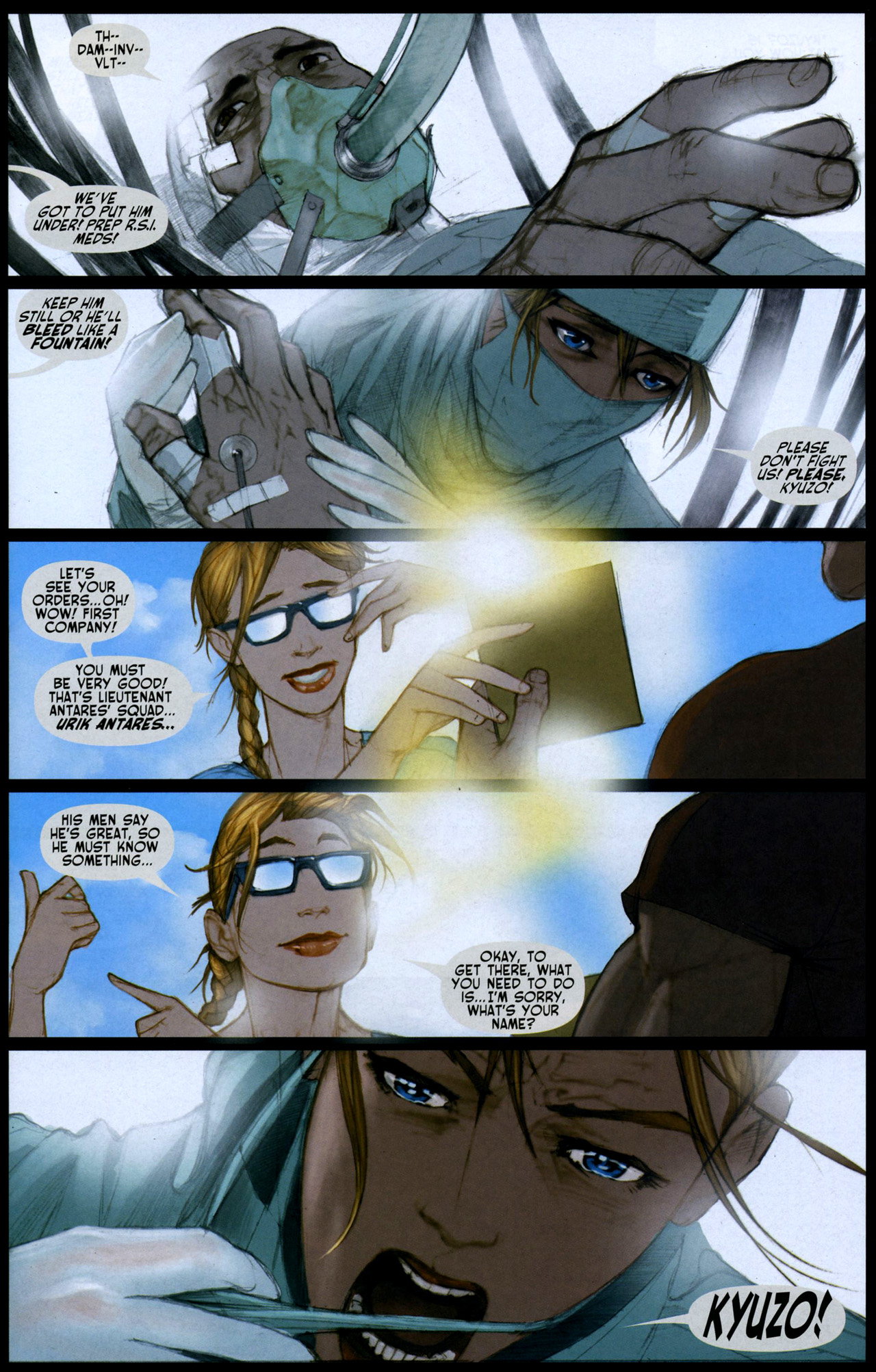 Read online The Red Star: Sword of Lies comic -  Issue #3 - 6