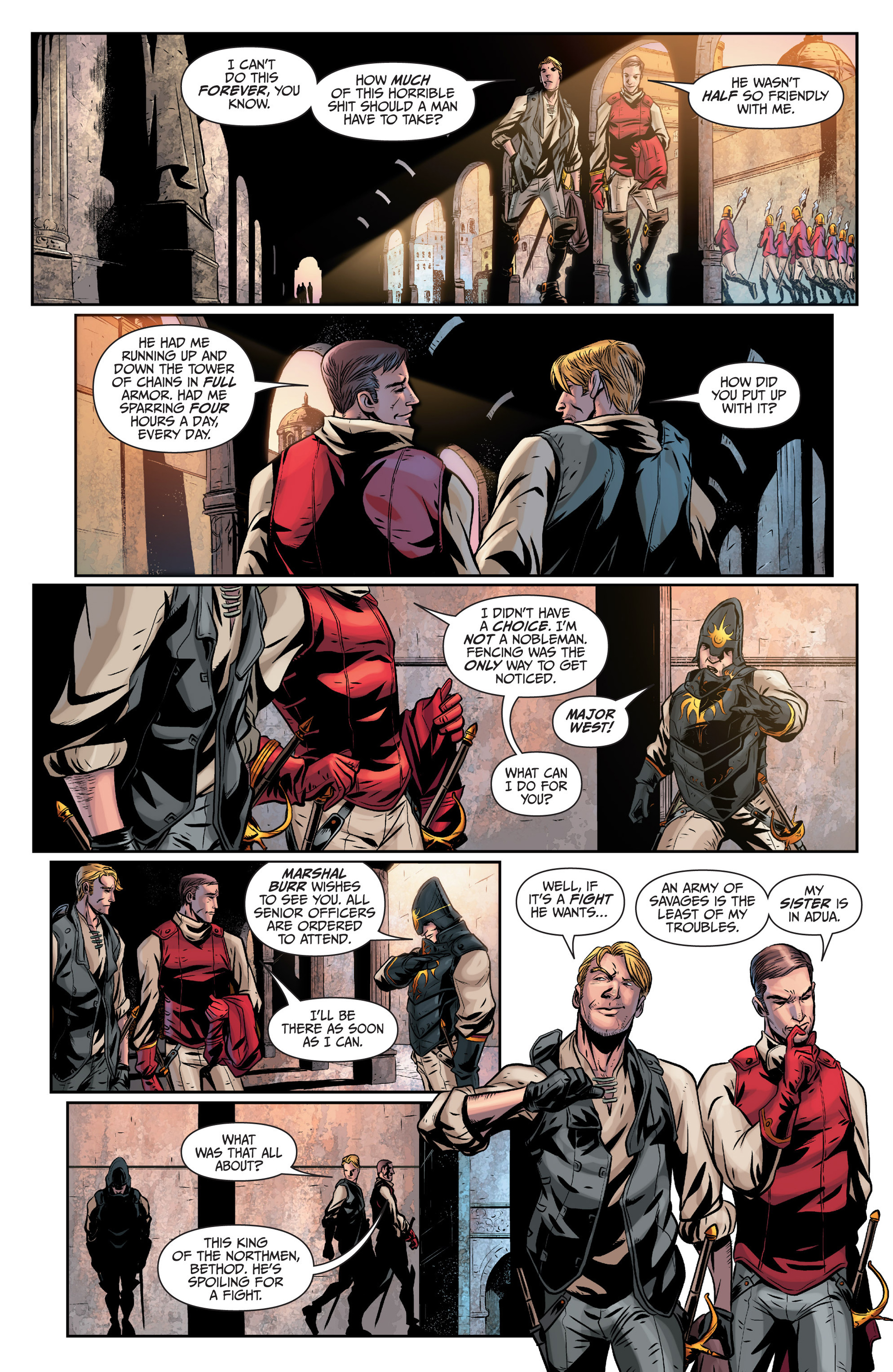 Read online The First Law: The Blade Itself comic -  Issue #2 - 18