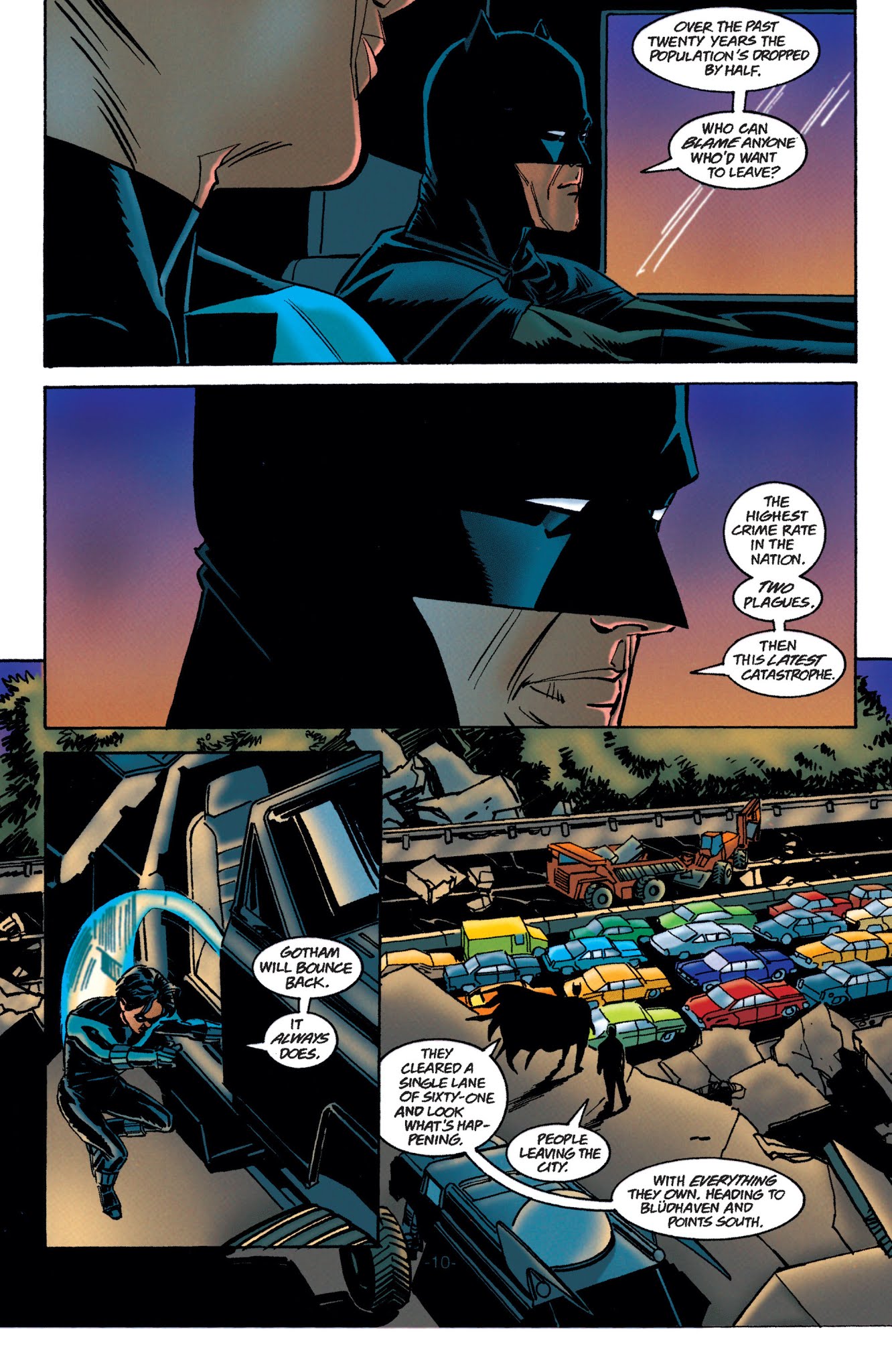 Read online Batman: Road To No Man's Land comic -  Issue # TPB 1 - 380