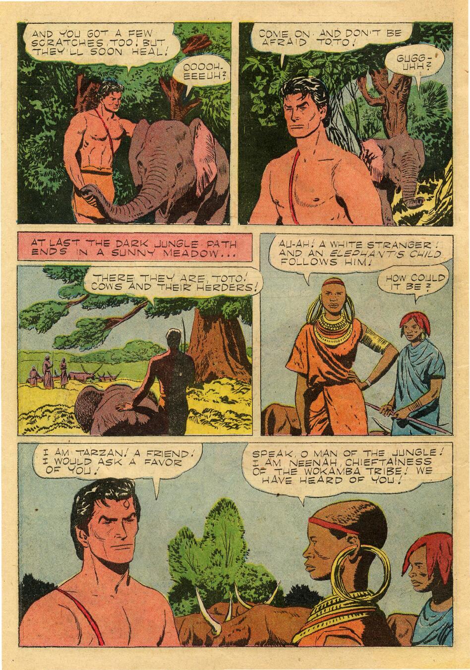 Read online Tarzan (1948) comic -  Issue #76 - 10