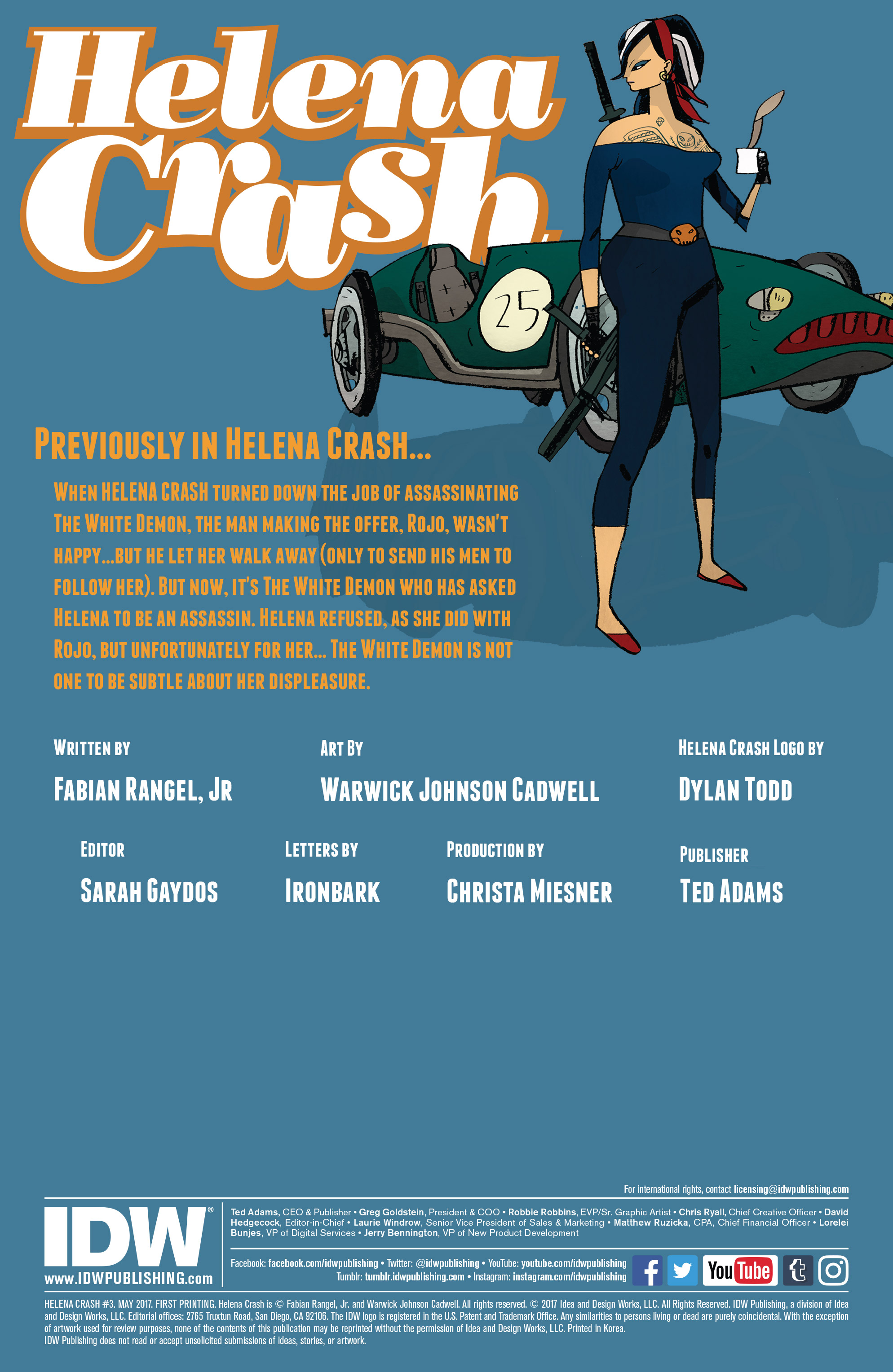 Read online Helena Crash comic -  Issue #3 - 2