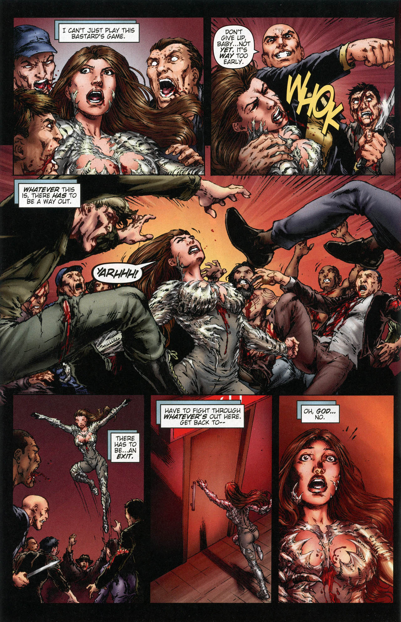 Read online Witchblade: Demon Reborn comic -  Issue #4 - 8