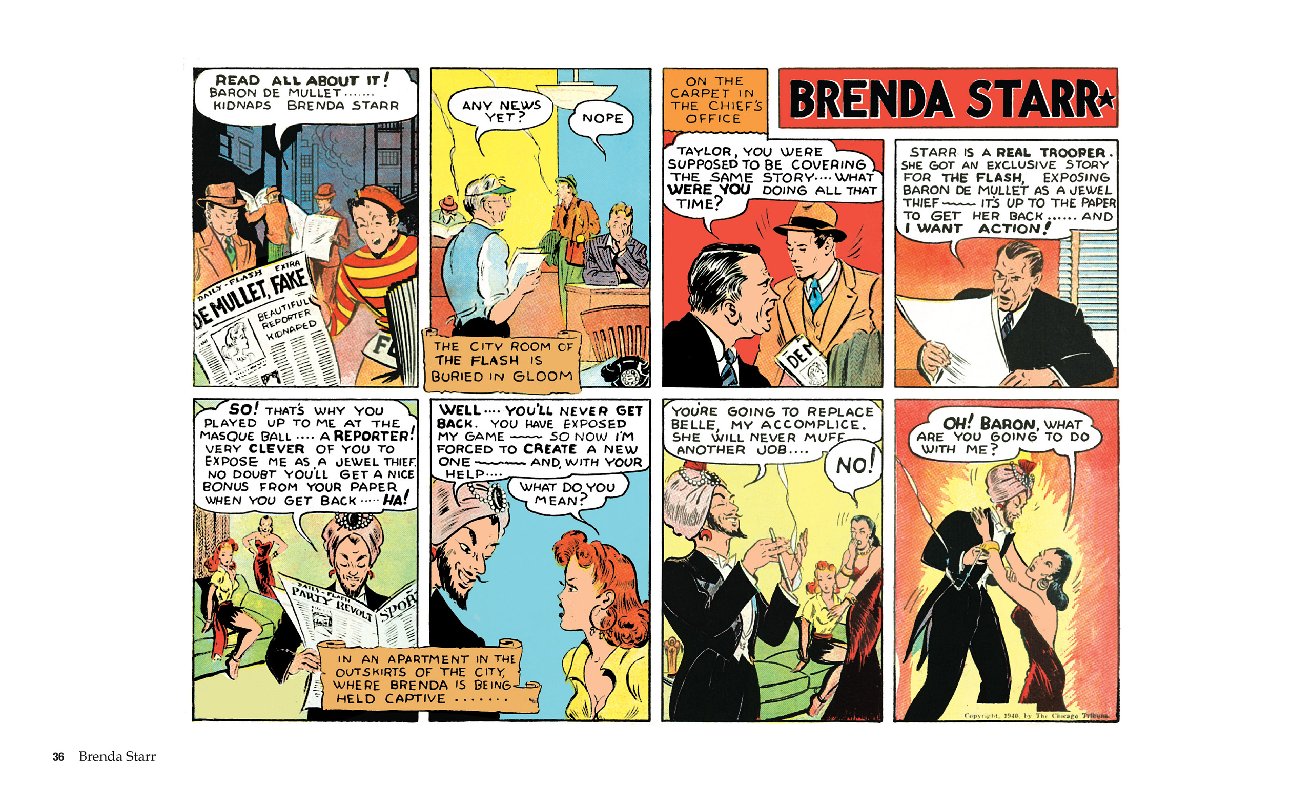 Read online Brenda Starr, Reporter: The Collected Dailies and Sundays comic -  Issue # TPB (Part 1) - 37