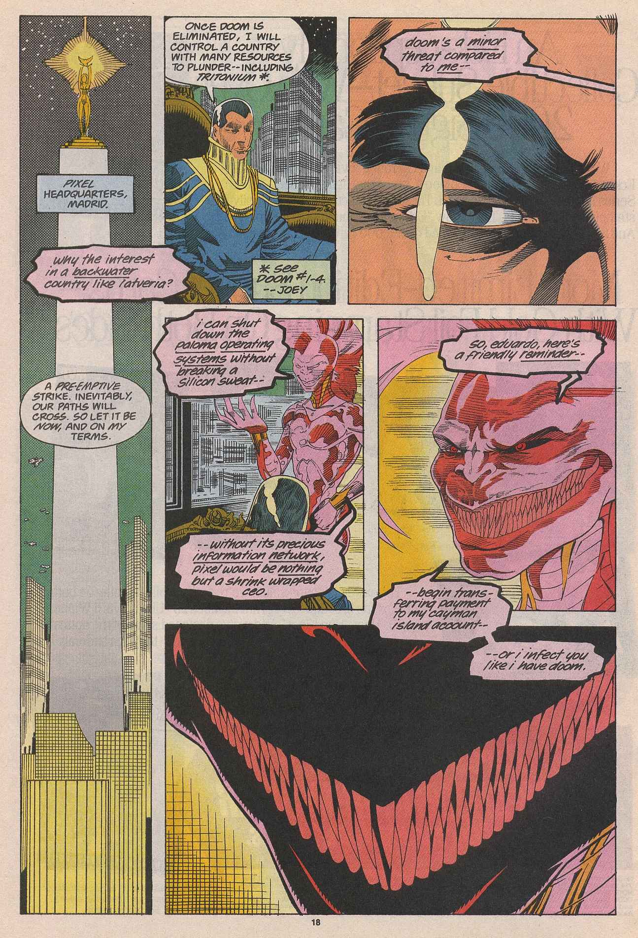 Read online Doom 2099 comic -  Issue #6 - 16