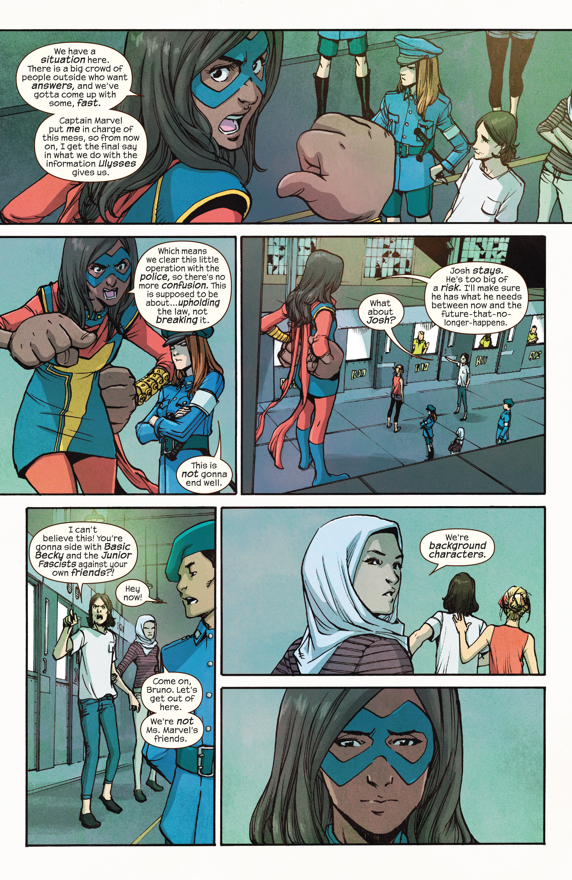 Read online Ms. Marvel (2016) comic -  Issue #9 - 18