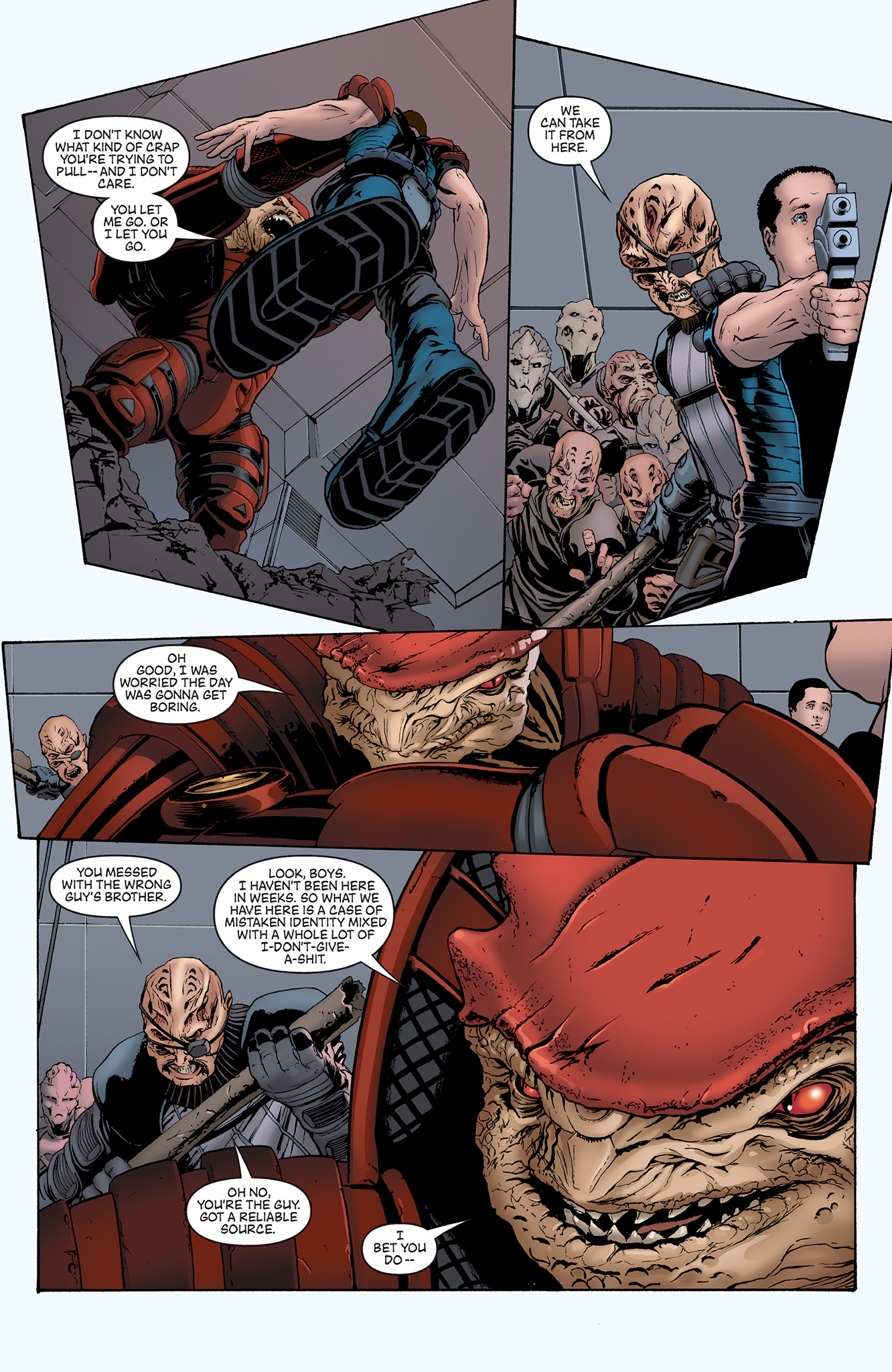 Read online Mass Effect: Foundation comic -  Issue #2 - 6