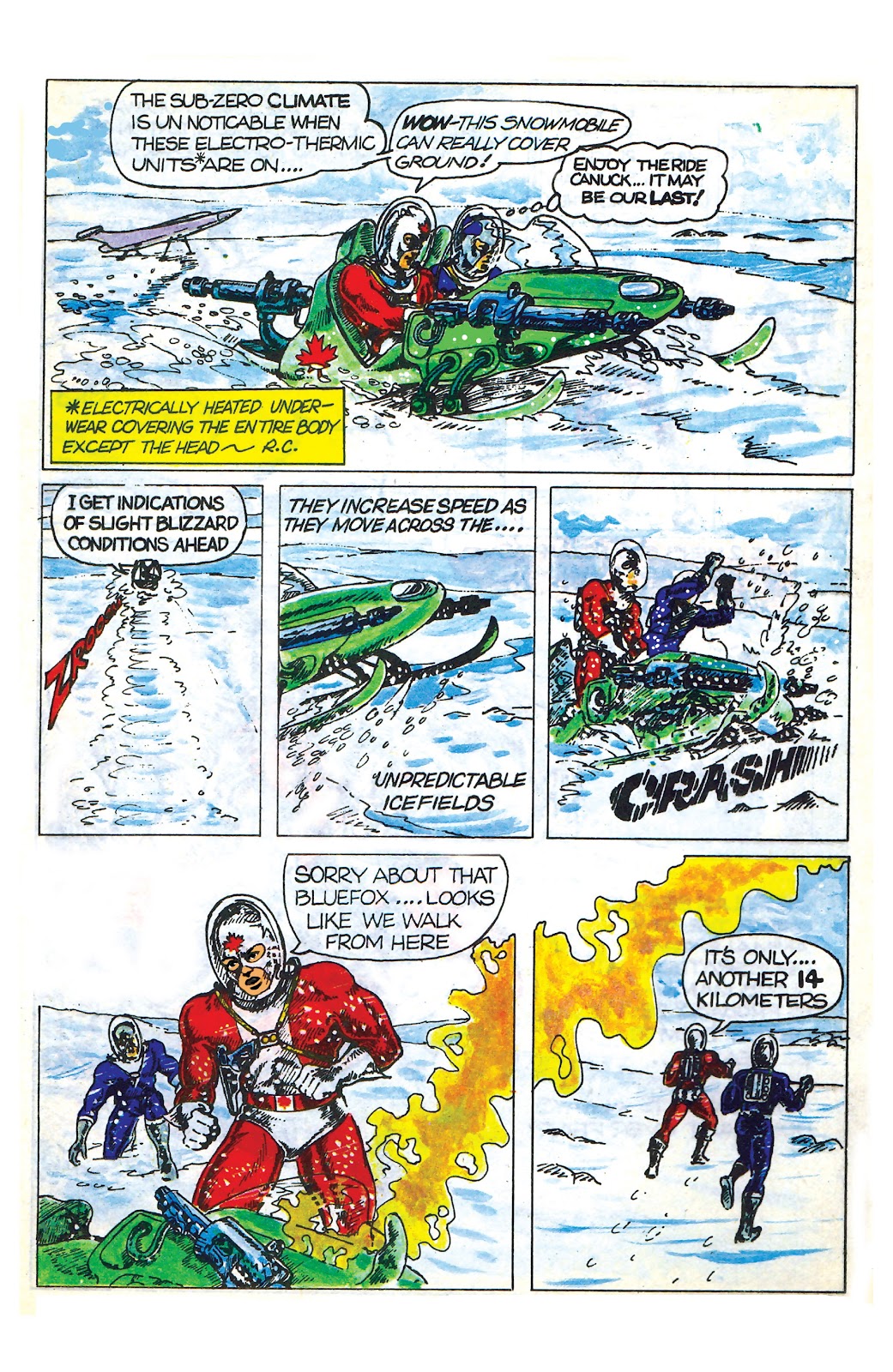 Chapterhouse Archives: Captain Canuck issue 1 - Page 10