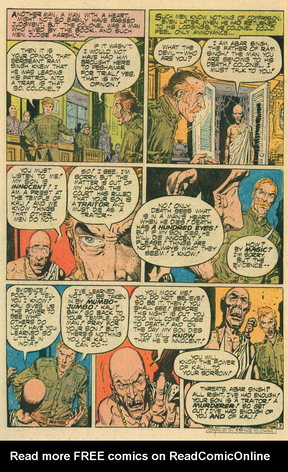 Read online Weird War Tales (1971) comic -  Issue #58 - 6