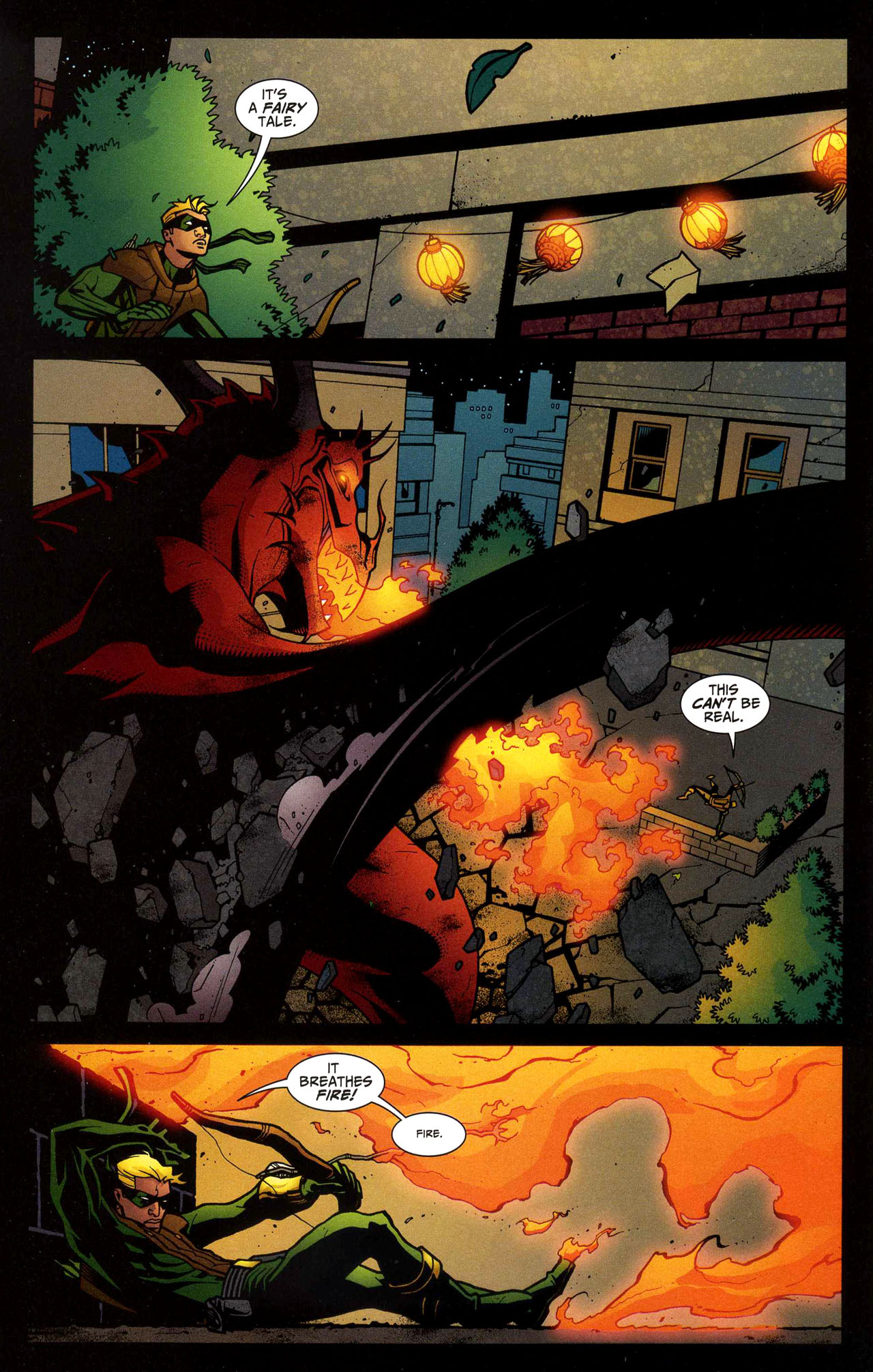 Read online Connor Hawke:  Dragon's Blood comic -  Issue #5 - 4