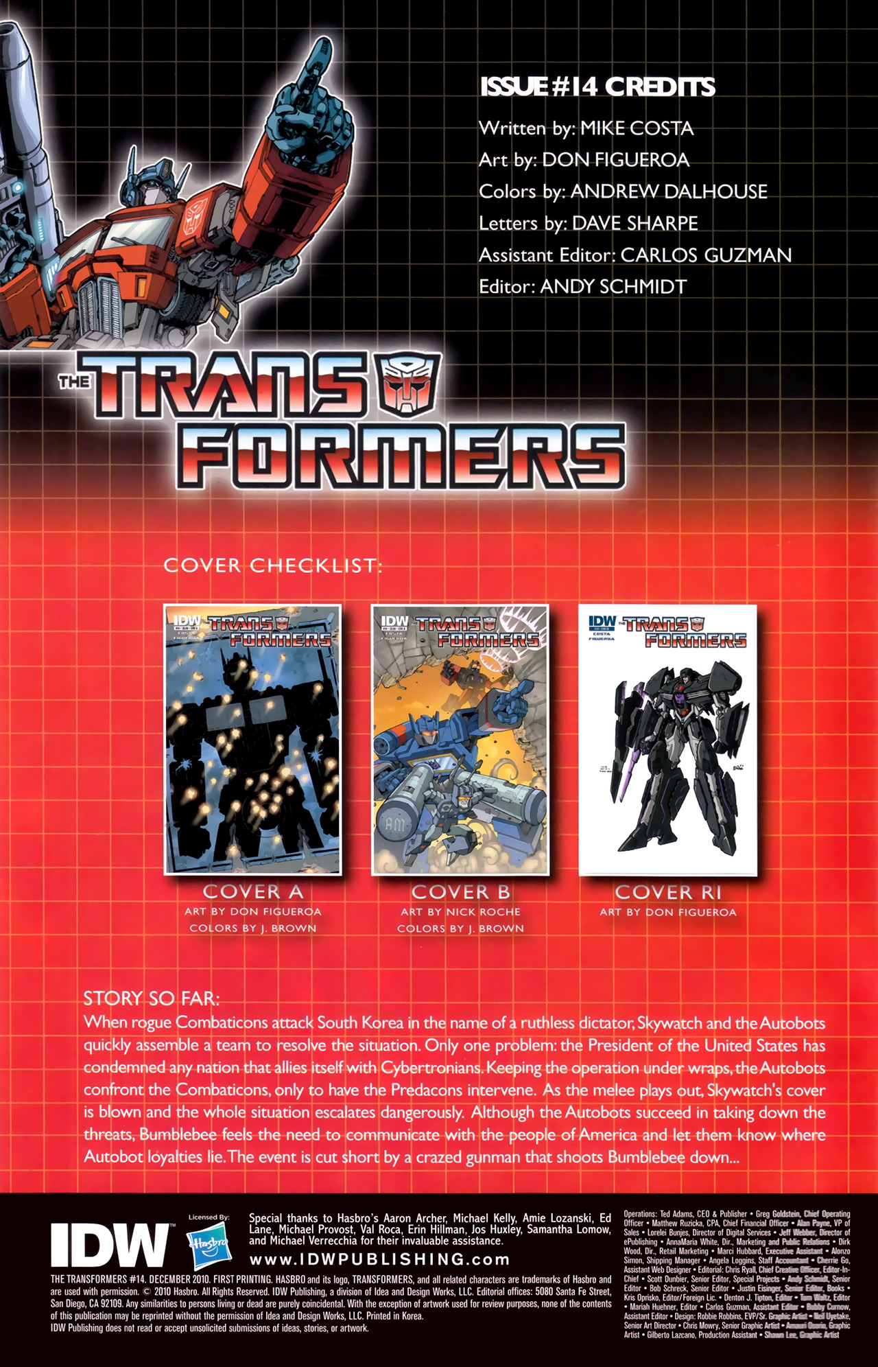 Read online The Transformers (2009) comic -  Issue #14 - 3