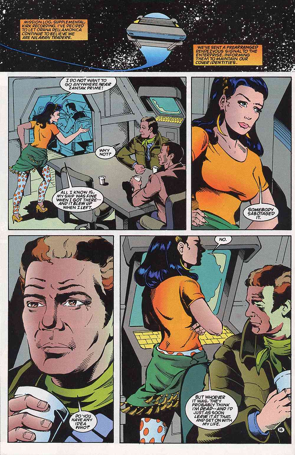 Read online Star Trek (1989) comic -  Issue #71 - 17
