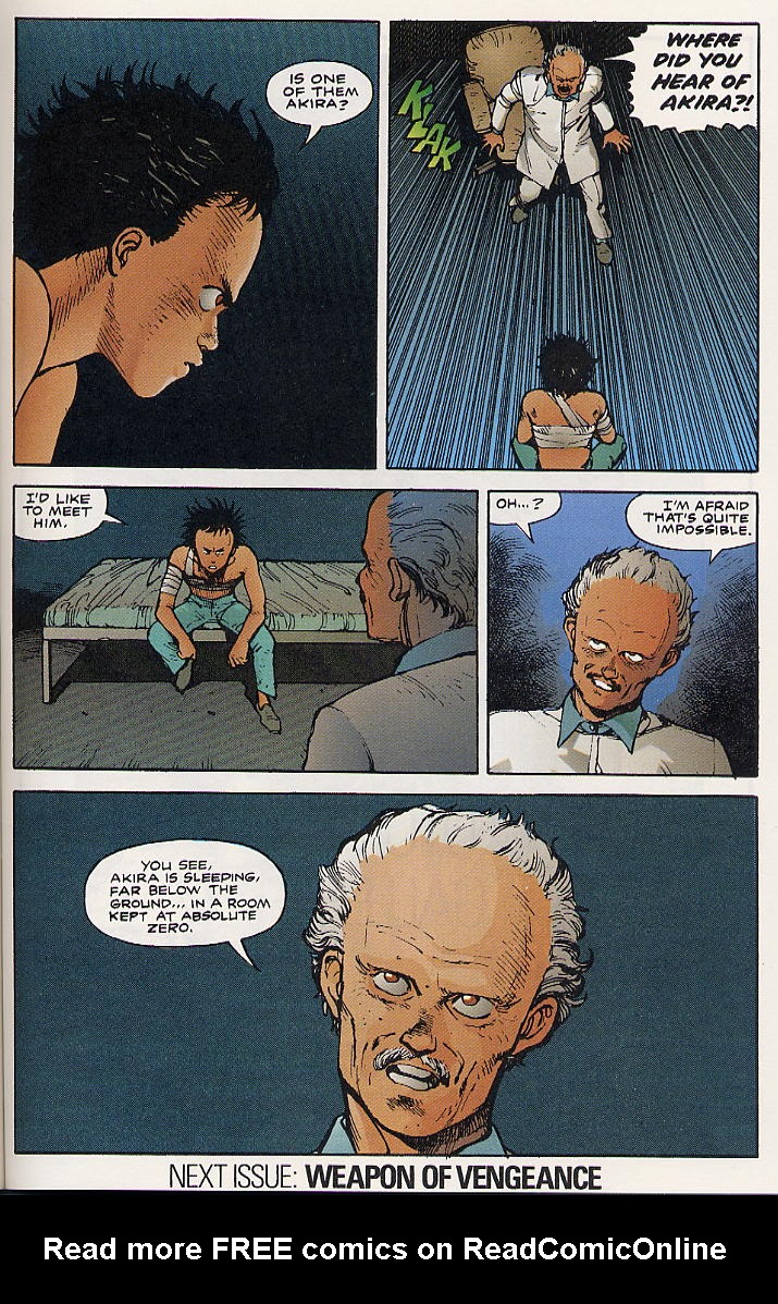 Read online Akira comic -  Issue #7 - 62
