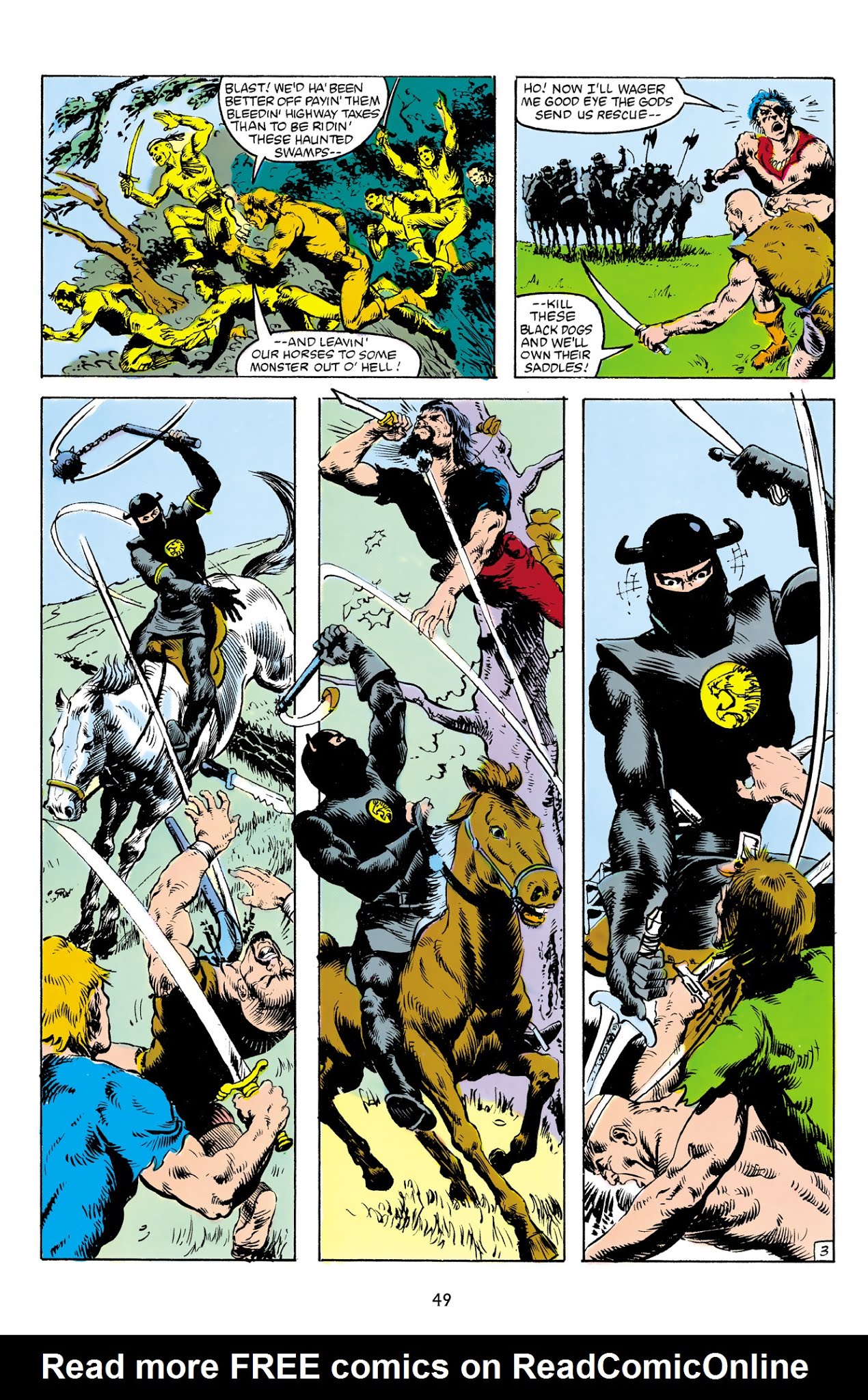 Read online The Chronicles of King Conan comic -  Issue # TPB 5 (Part 1) - 50