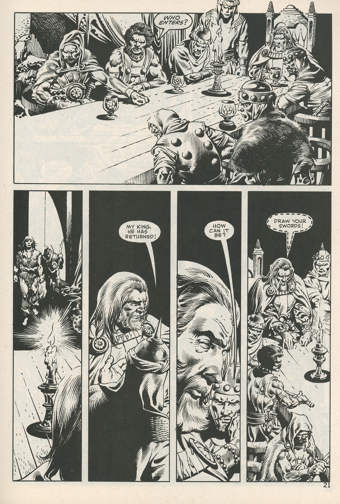 Read online The Savage Sword Of Conan comic -  Issue #114 - 21
