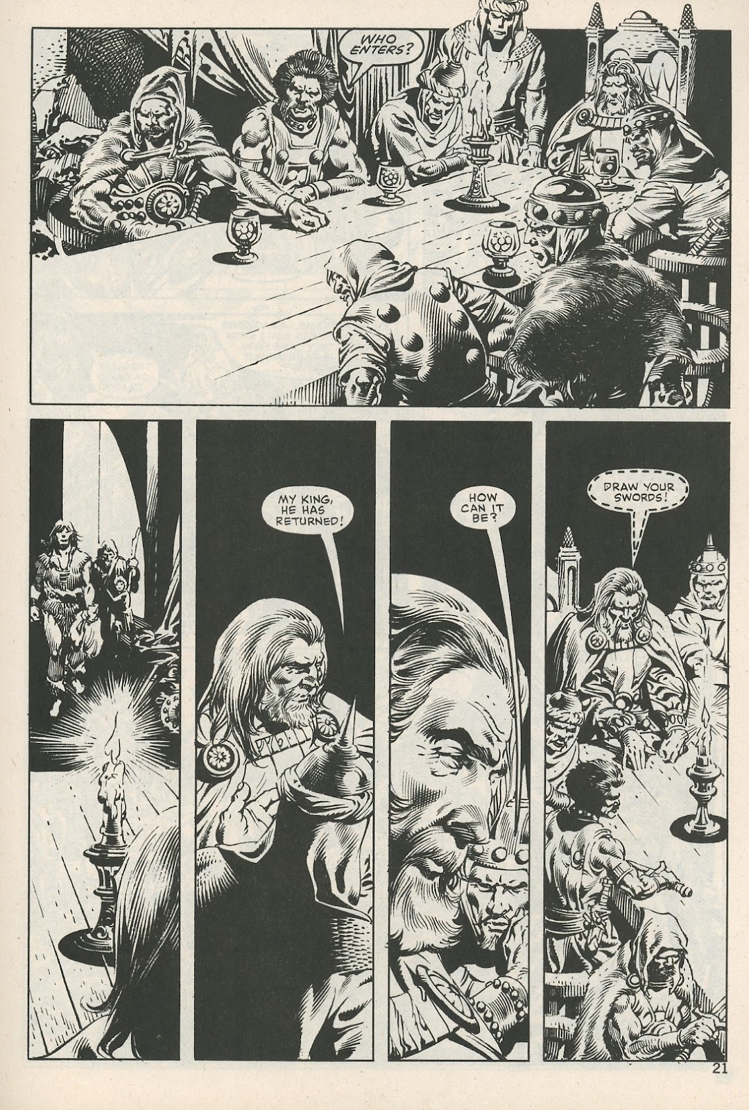 The Savage Sword Of Conan issue 114 - Page 21
