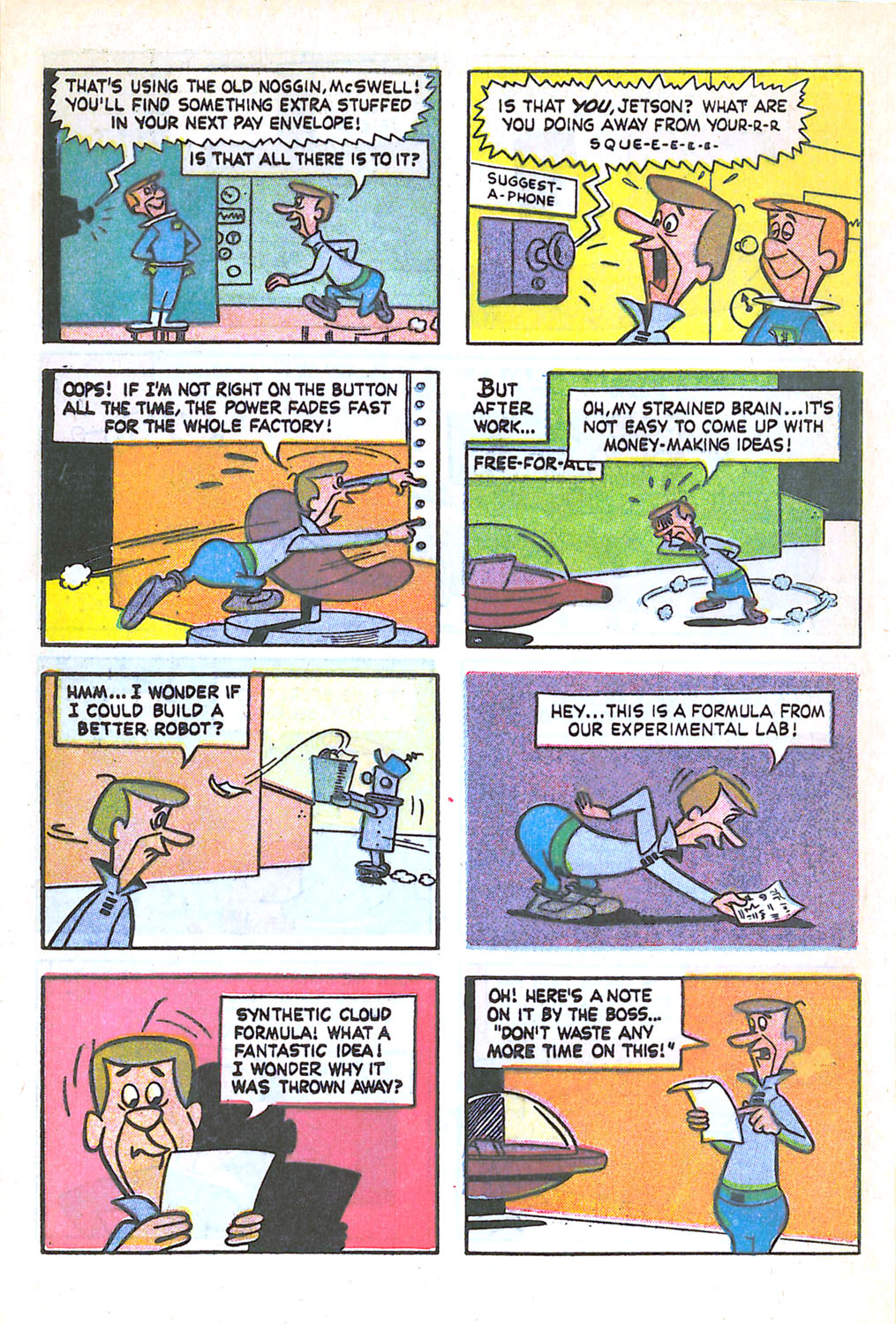 Read online The Jetsons (1963) comic -  Issue #27 - 28