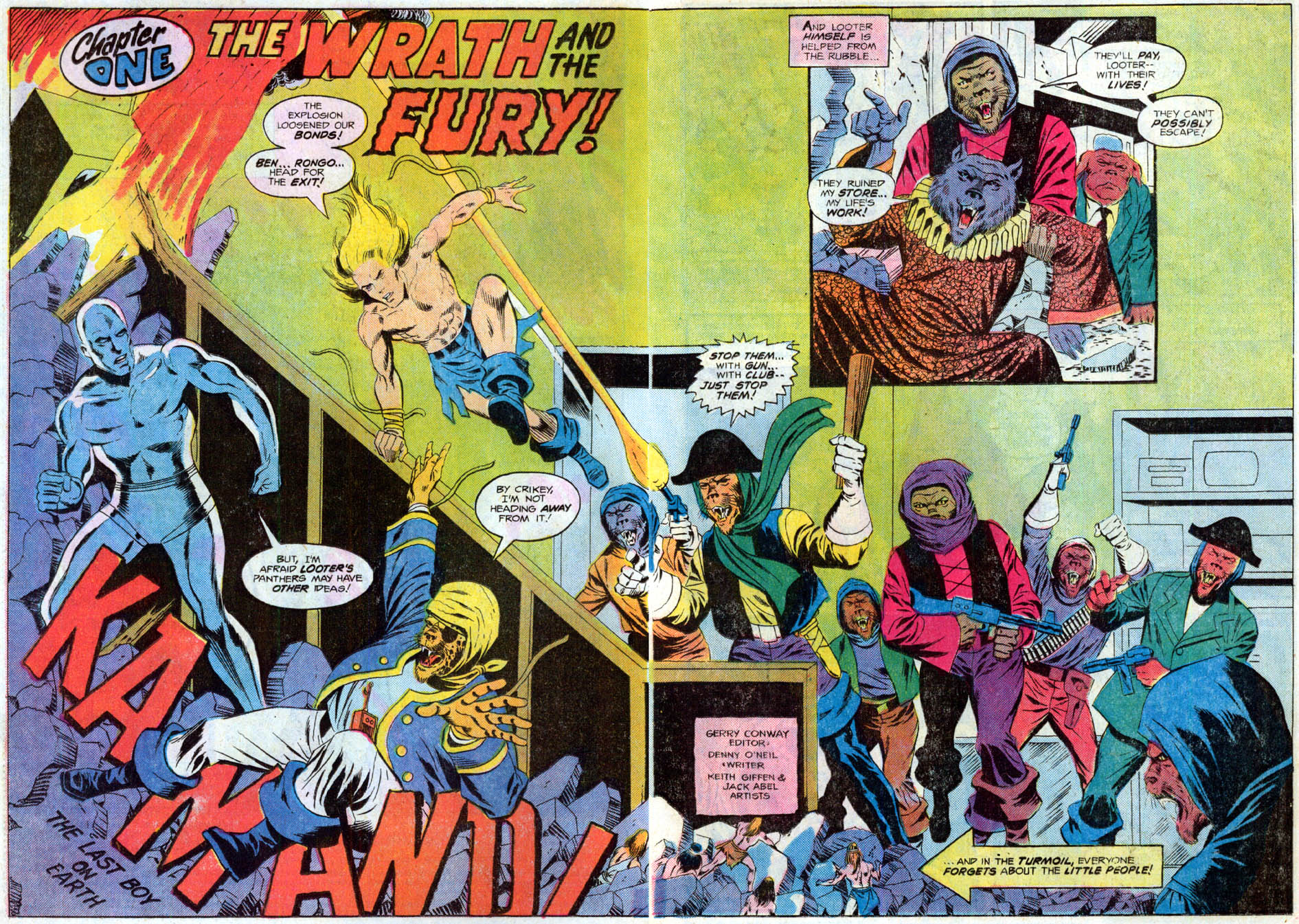 Read online Kamandi, The Last Boy On Earth comic -  Issue #46 - 3