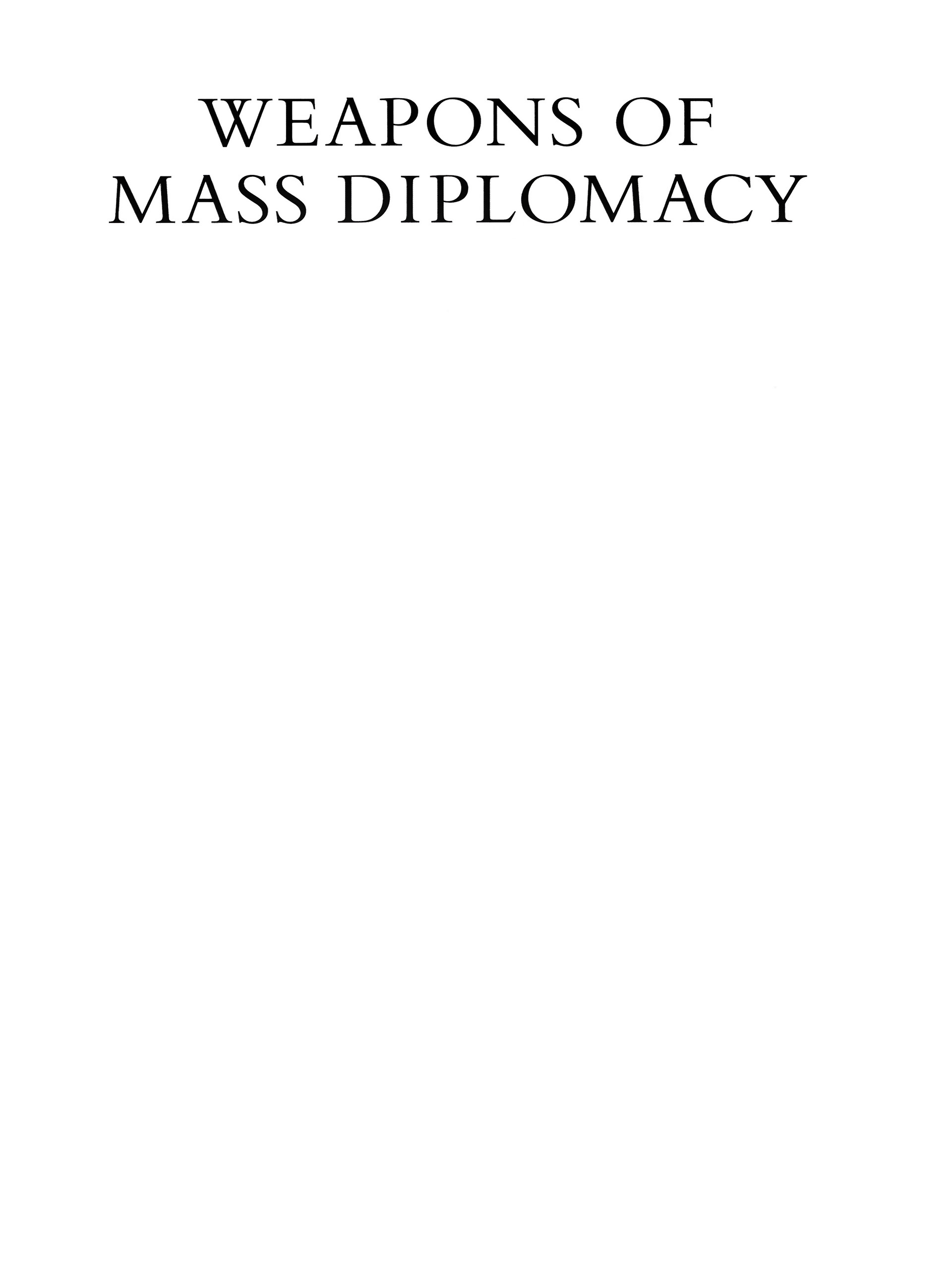 Read online Weapon of Mass Diplomacy comic -  Issue # TPB (Part 1) - 4