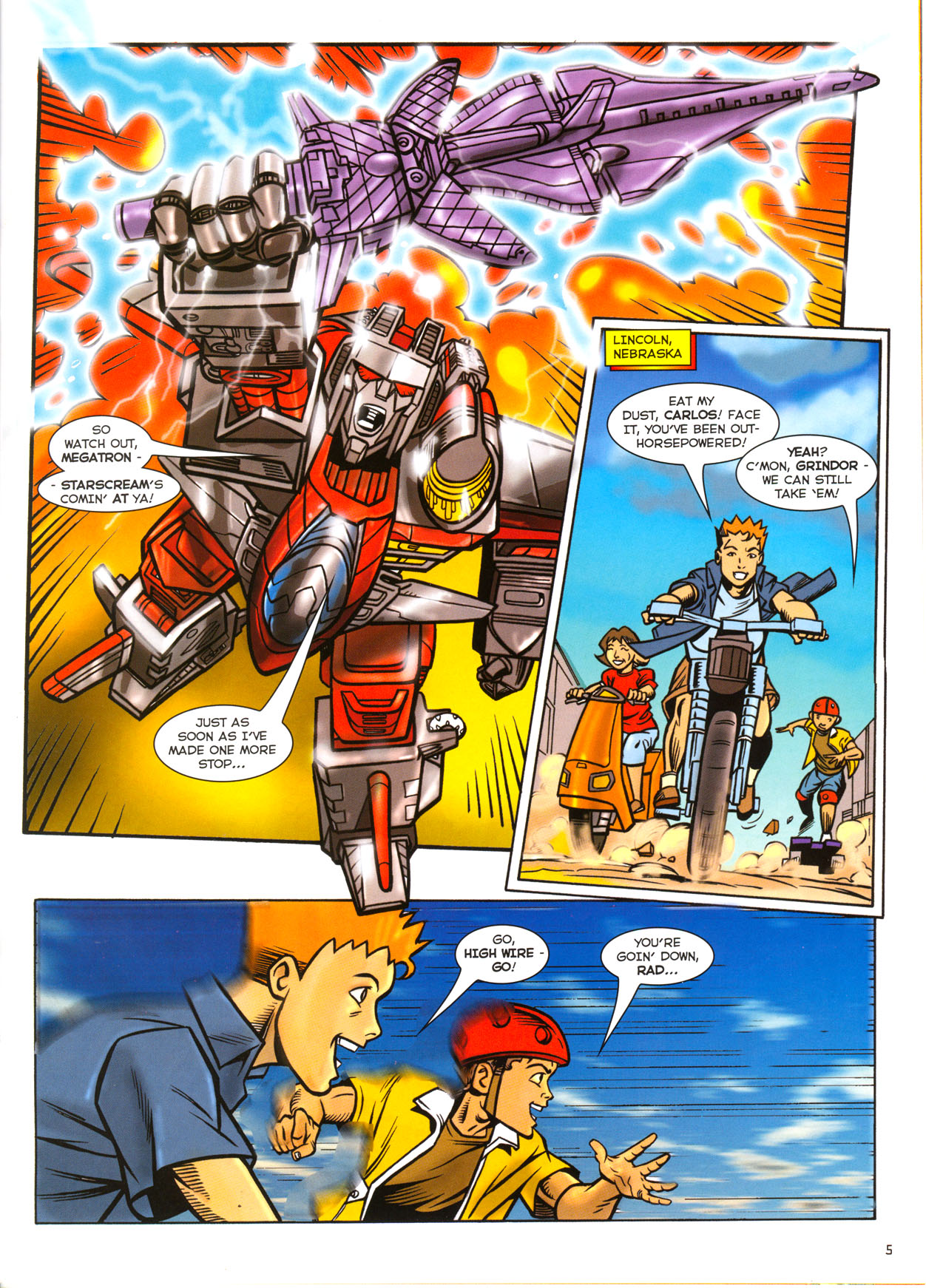Read online Transformers: Armada (2003) comic -  Issue #7 - 4
