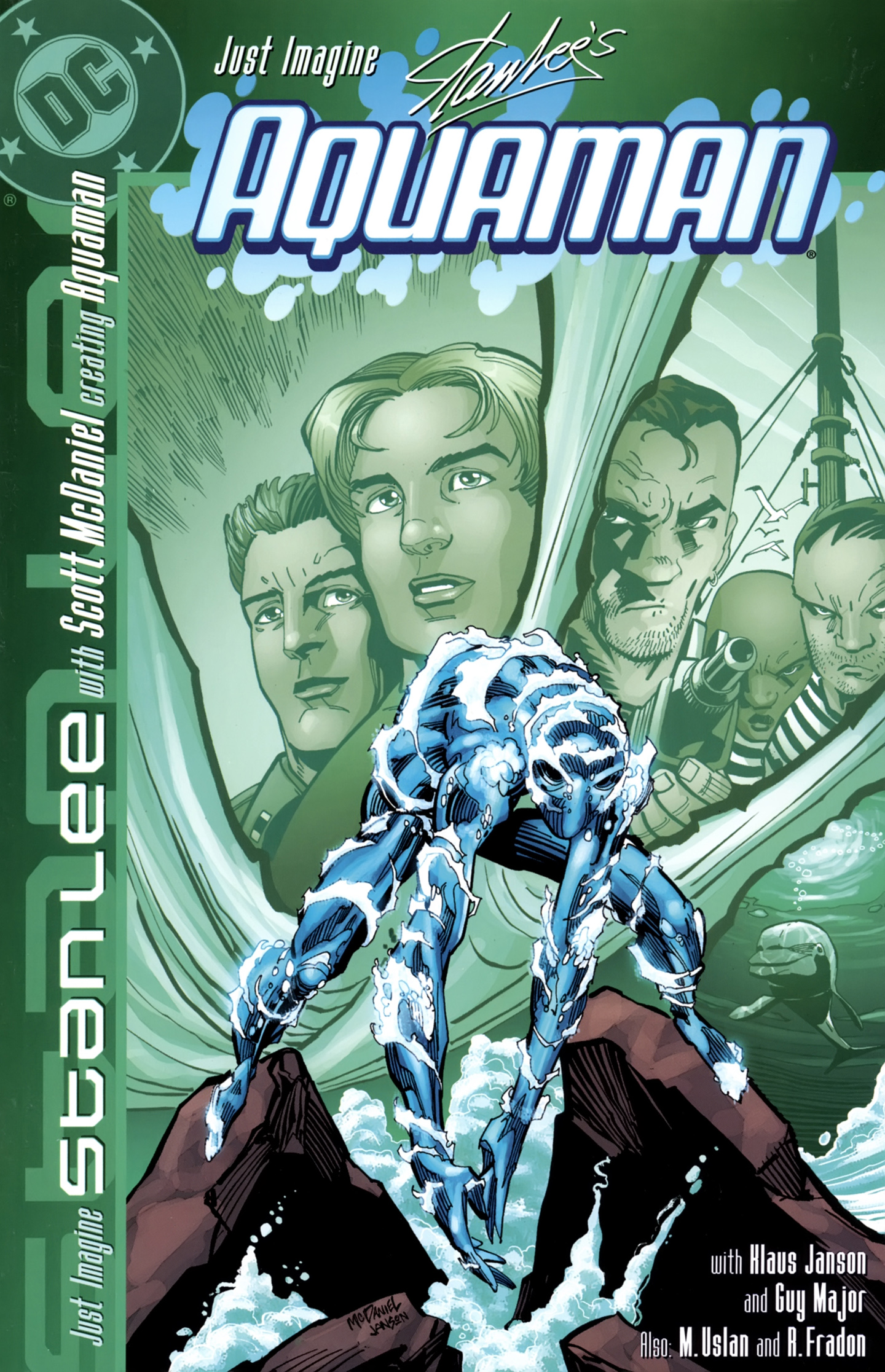 Read online Just Imagine Stan Lee With Scott McDaniel Creating Aquaman comic -  Issue # Full - 1