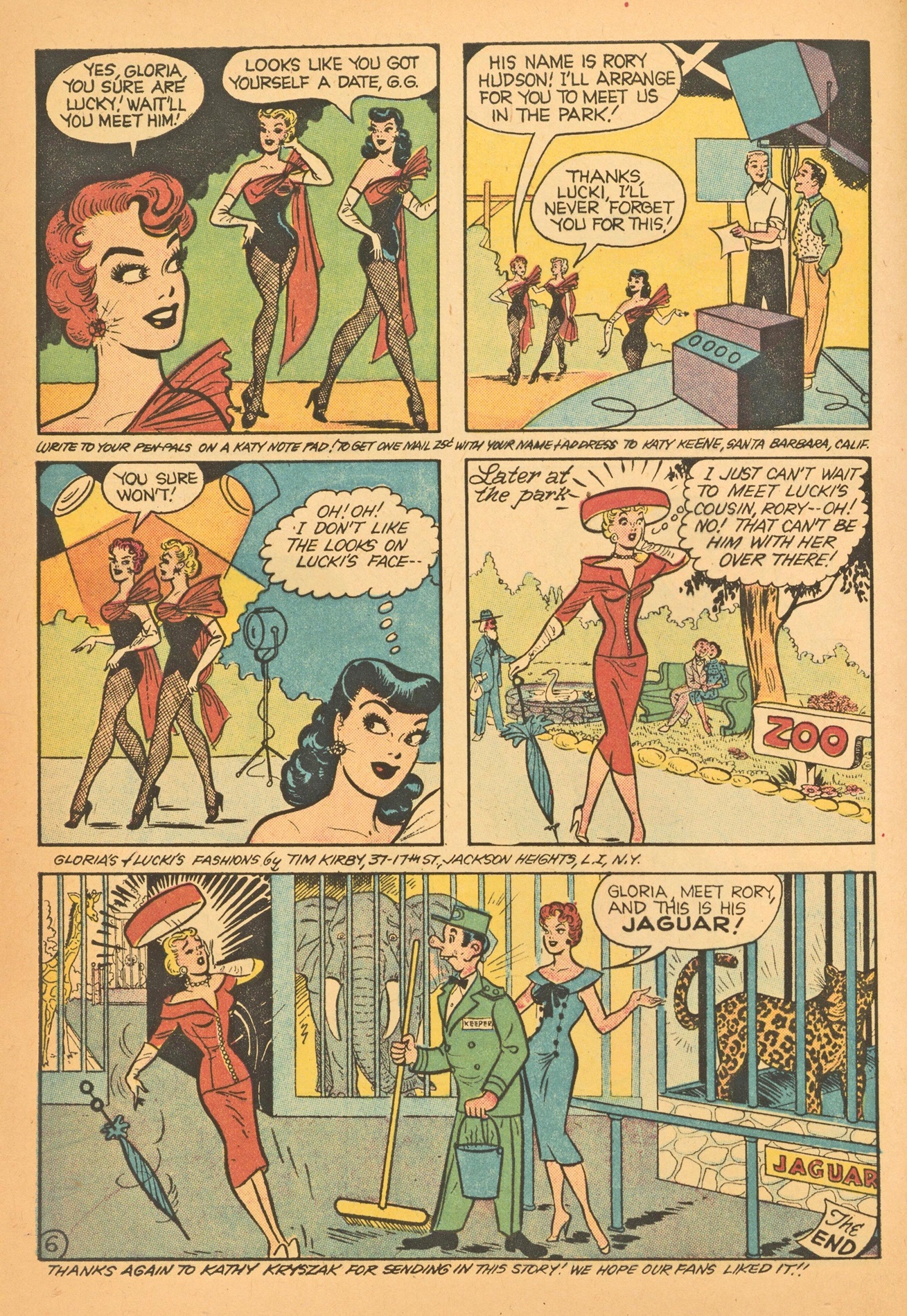 Read online Katy Keene (1949) comic -  Issue #43 - 8