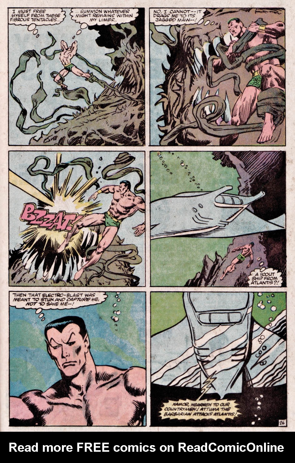 Read online What If? (1977) comic -  Issue #41 - The Sub-mariner had saved Atlantis from its destiny - 26