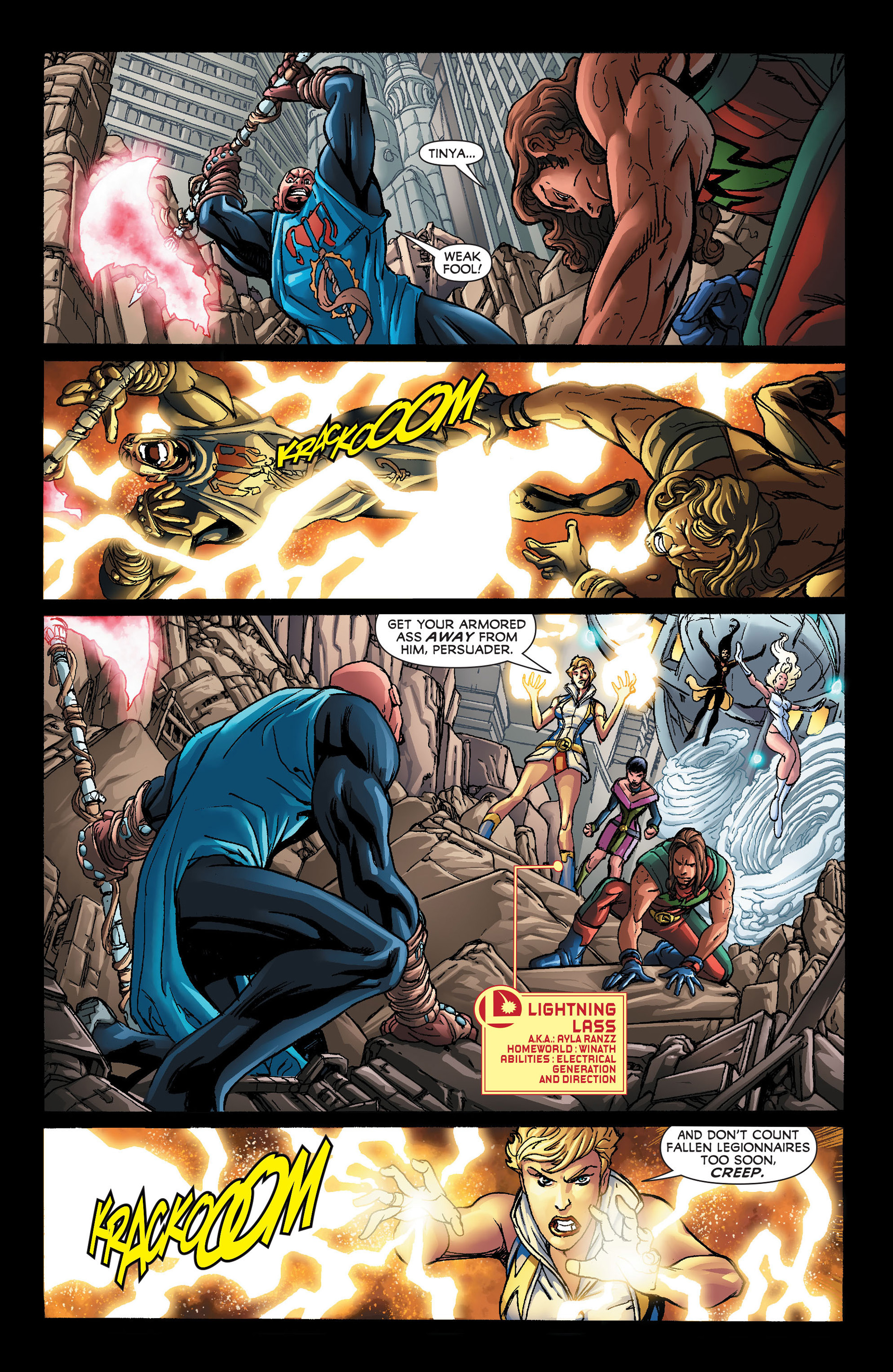 Legion of Super-Heroes (2011) Issue #21 #22 - English 12