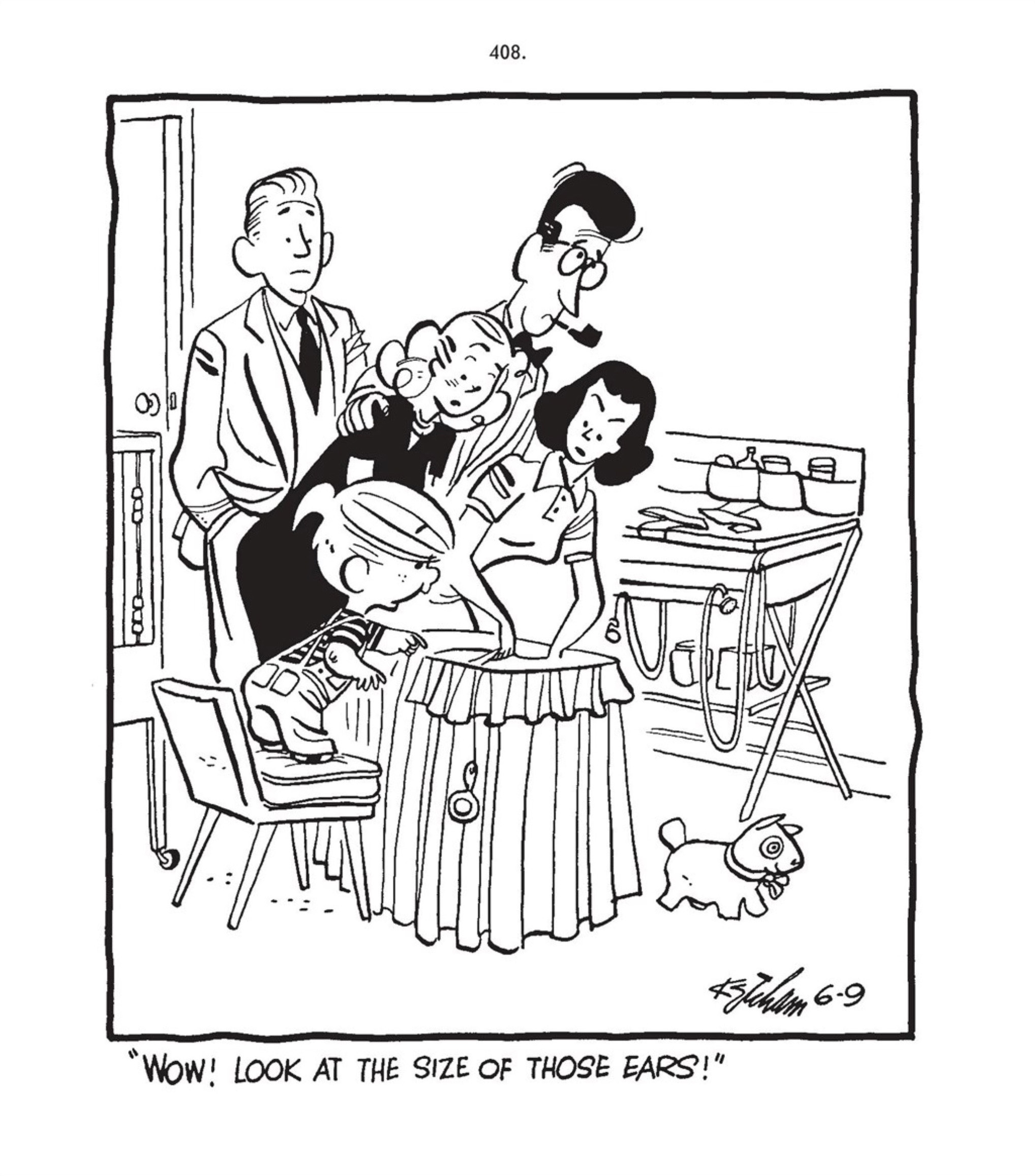 Read online Hank Ketcham's Complete Dennis the Menace comic -  Issue # TPB 1 (Part 5) - 34